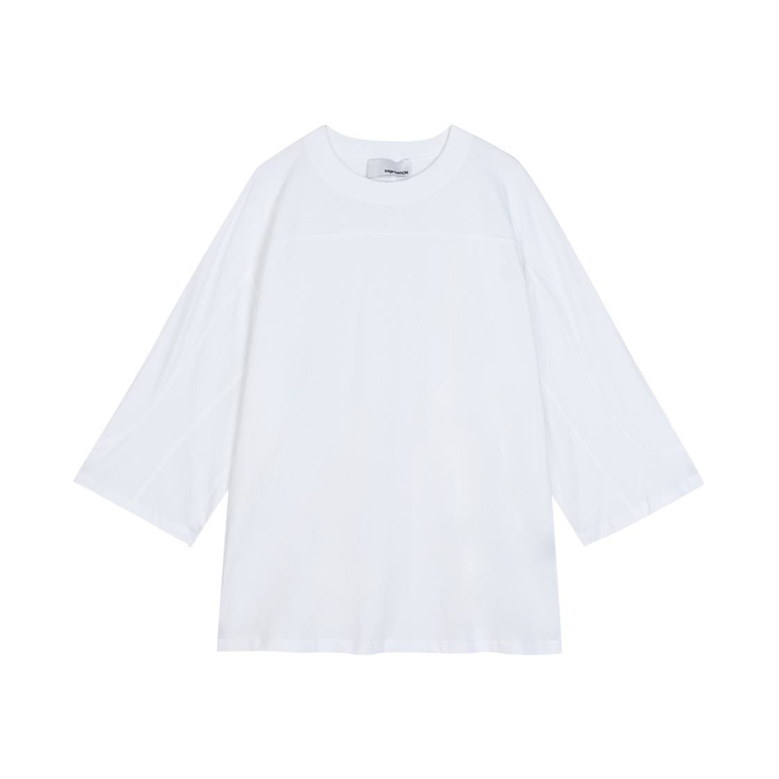 세이지 네이션 웰트 티 화이트 - 25SS(Sage Nation Welt Tee White - 25SS)