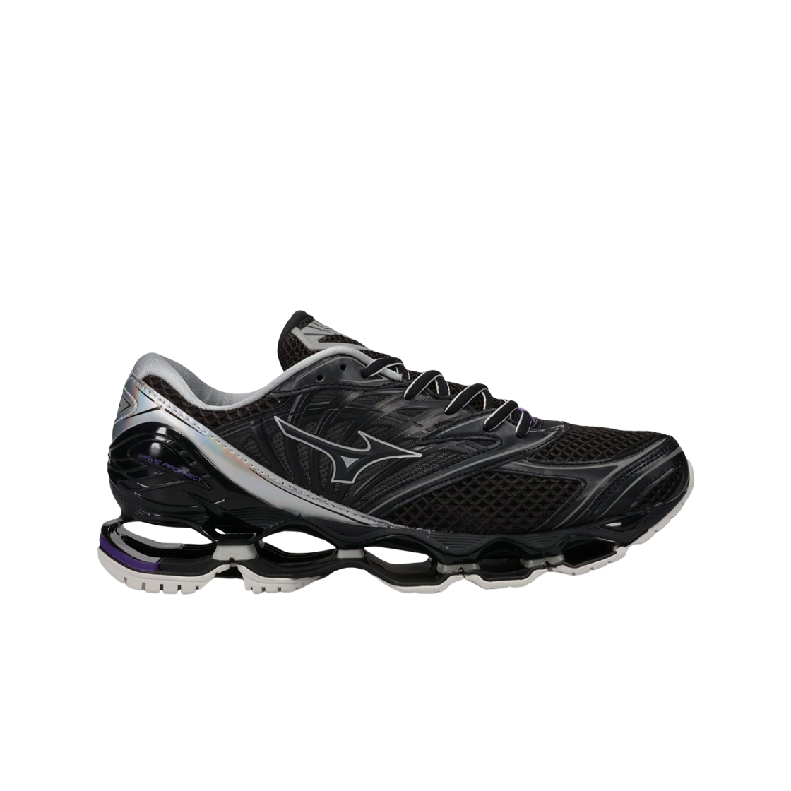 미즈노 웨이브 프로페시 LS 블랙 퍼플 헤이즈(Mizuno Wave Prophecy LS Black Purple Haze)
