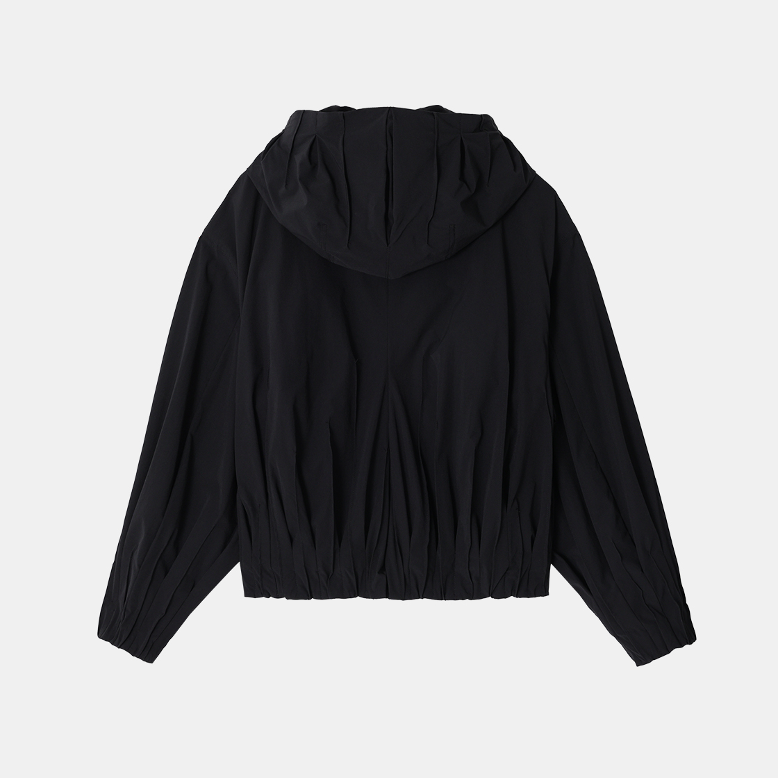 송지오옴므 폴리다트 후드 점퍼 블랙(Songzio Homme Polydart Hood Jumper Black) - 2