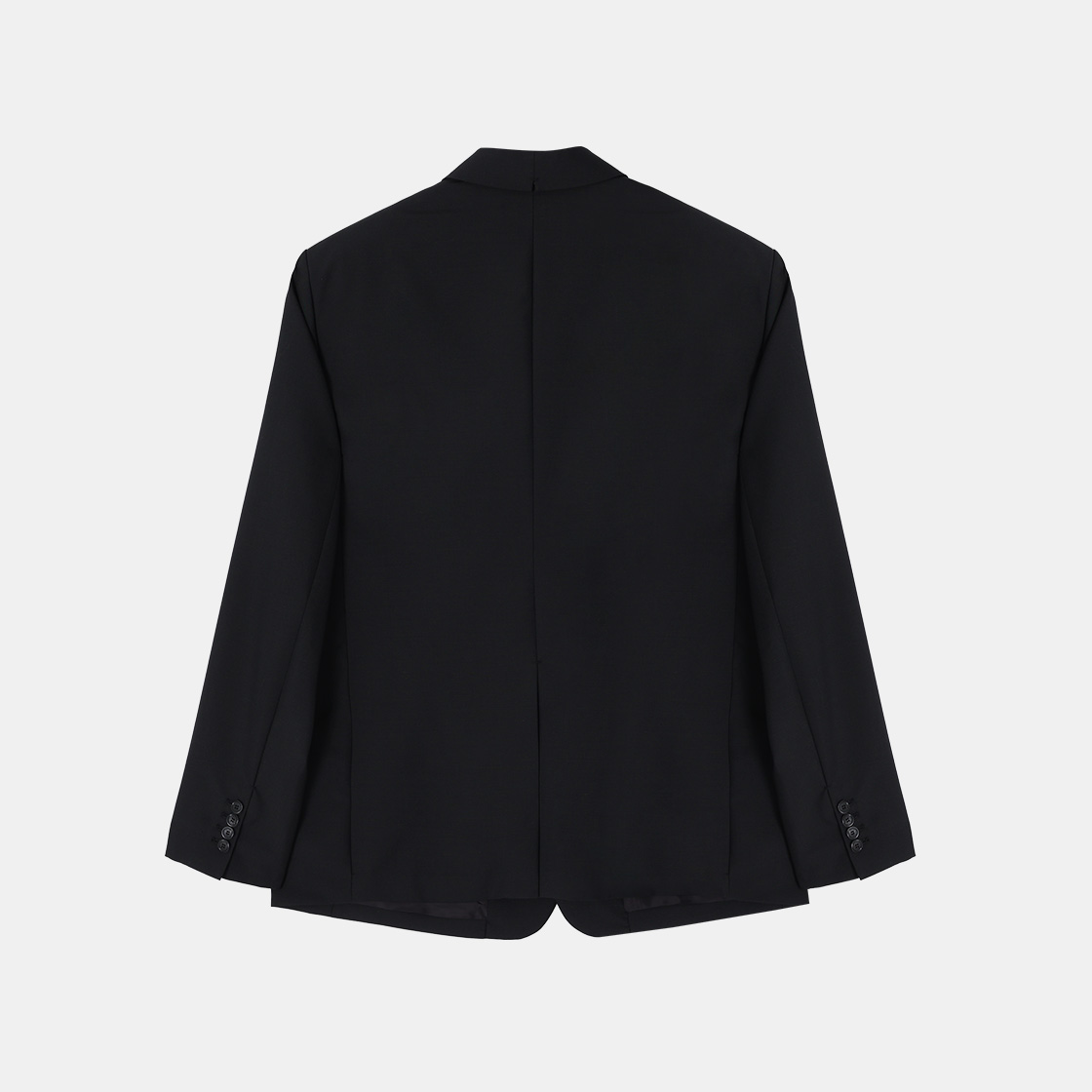 송지오옴므 아티저널 투버튼 오버사이즈 블레이저 블랙(Songzio Homme Artisanal Two Button Oversize Blazer Black) - 2