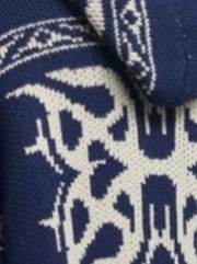 NOMANUAL Cowichan Hooded Zip-up Navy 착용 스타일