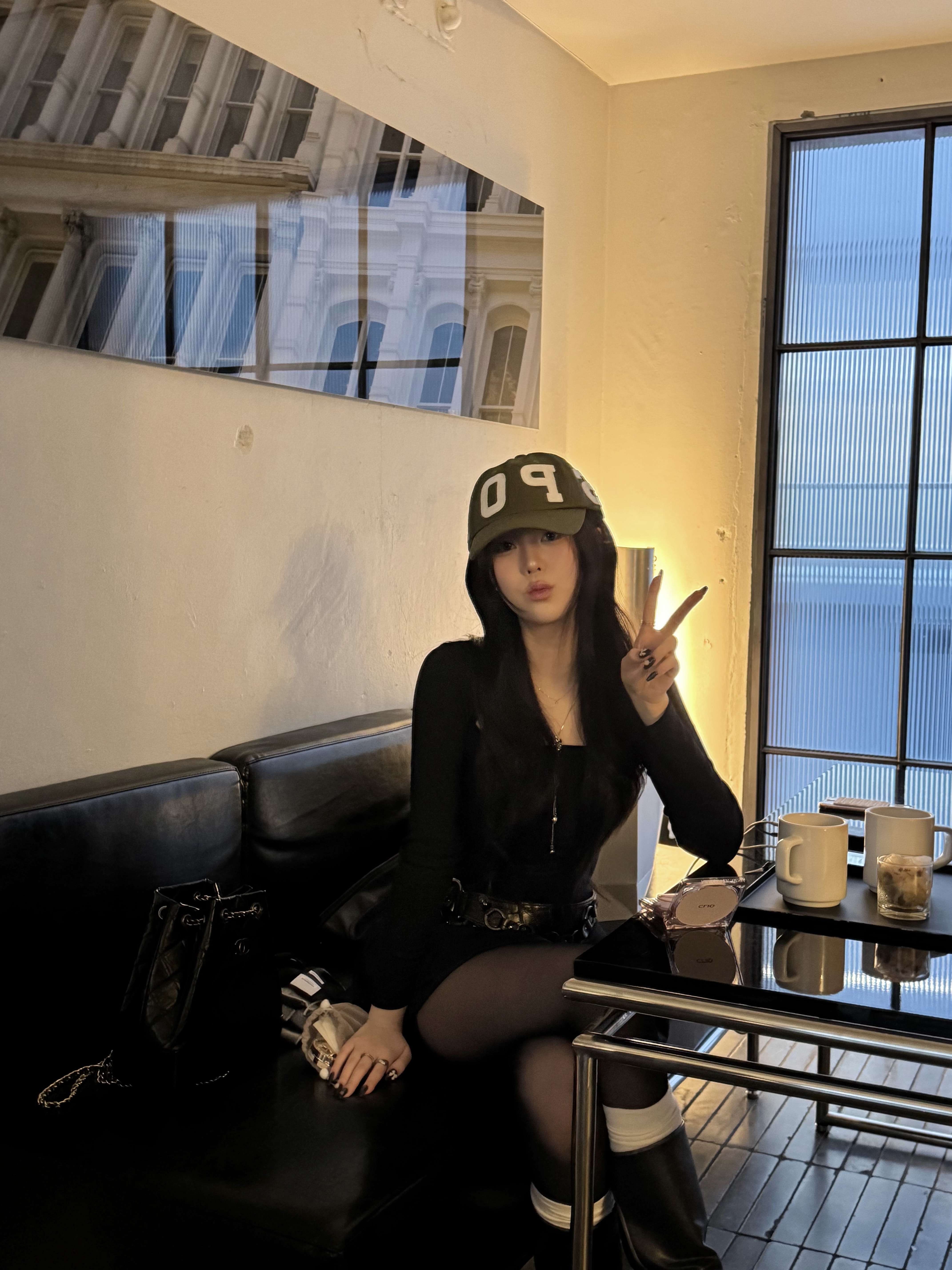 Safarispot Spot Emblem Patch Ball Cap Khaki, Chanel Small Gabrielle Backpack Aged Calfskin & Gold Silver Black 착용 스타일 - 2
