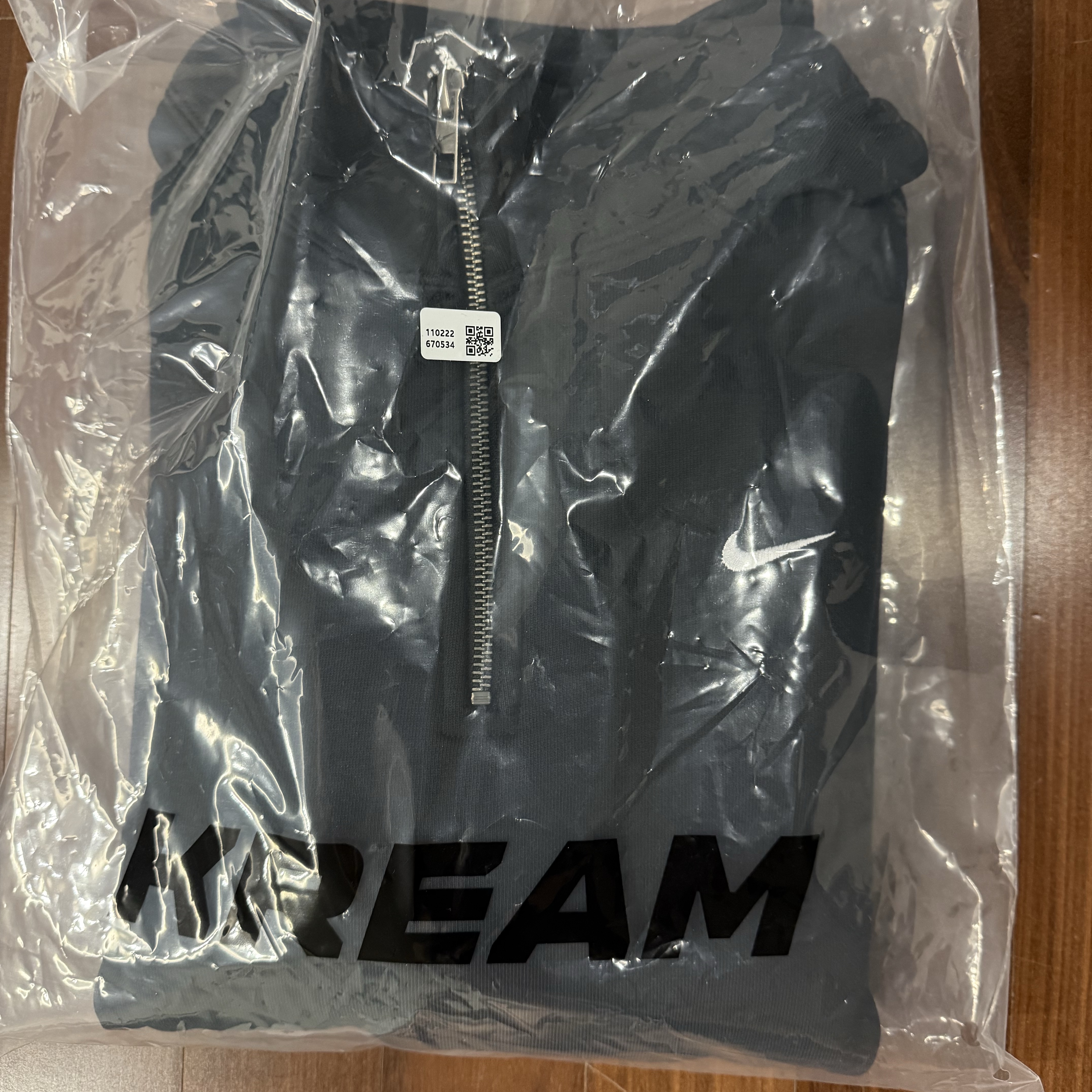 Nike NRG Solo Swoosh Heavy Weight BB Quarter Zip Top Black - Asia 착용 스타일