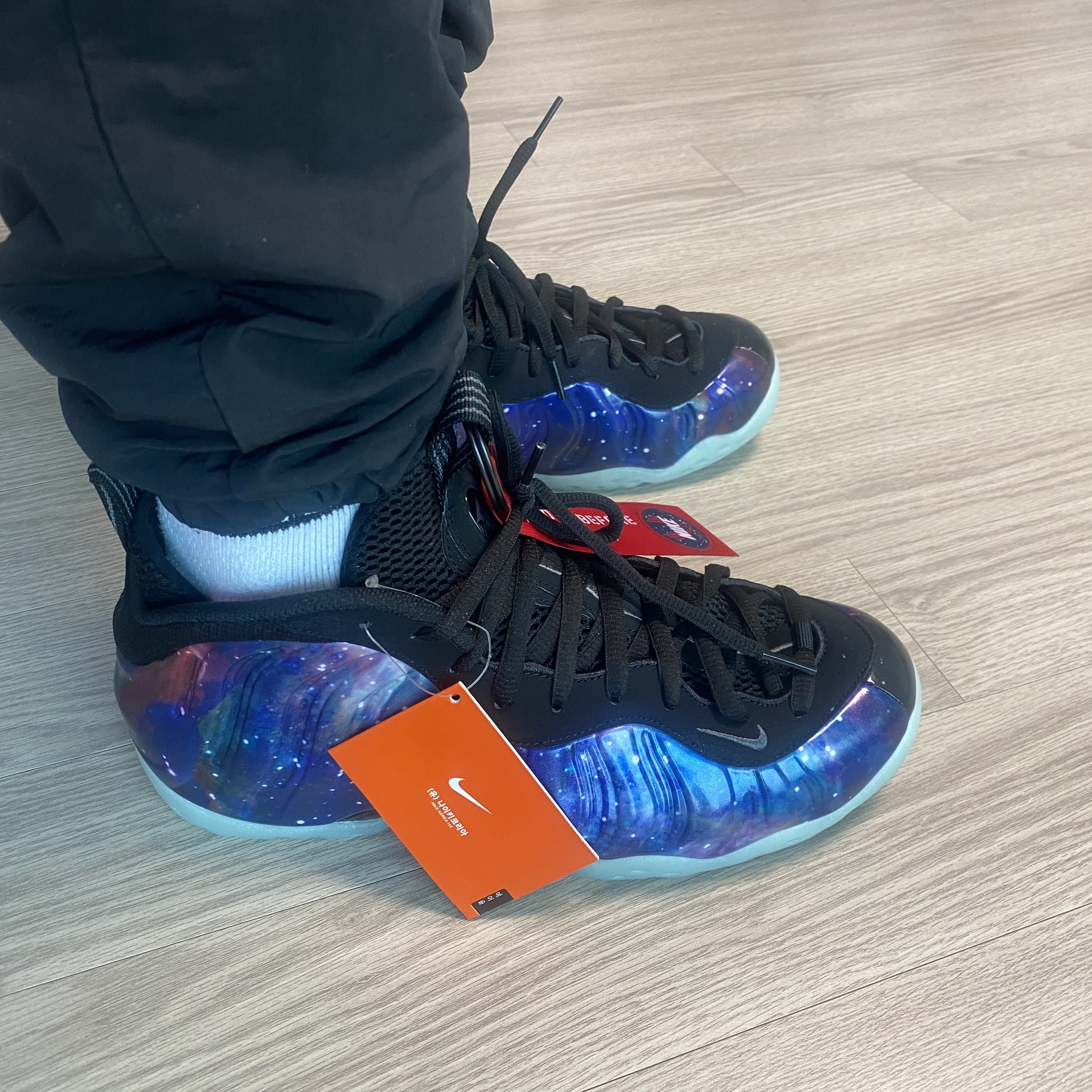 Nike Air Foamposite One Galaxy 착용 스타일 - 2