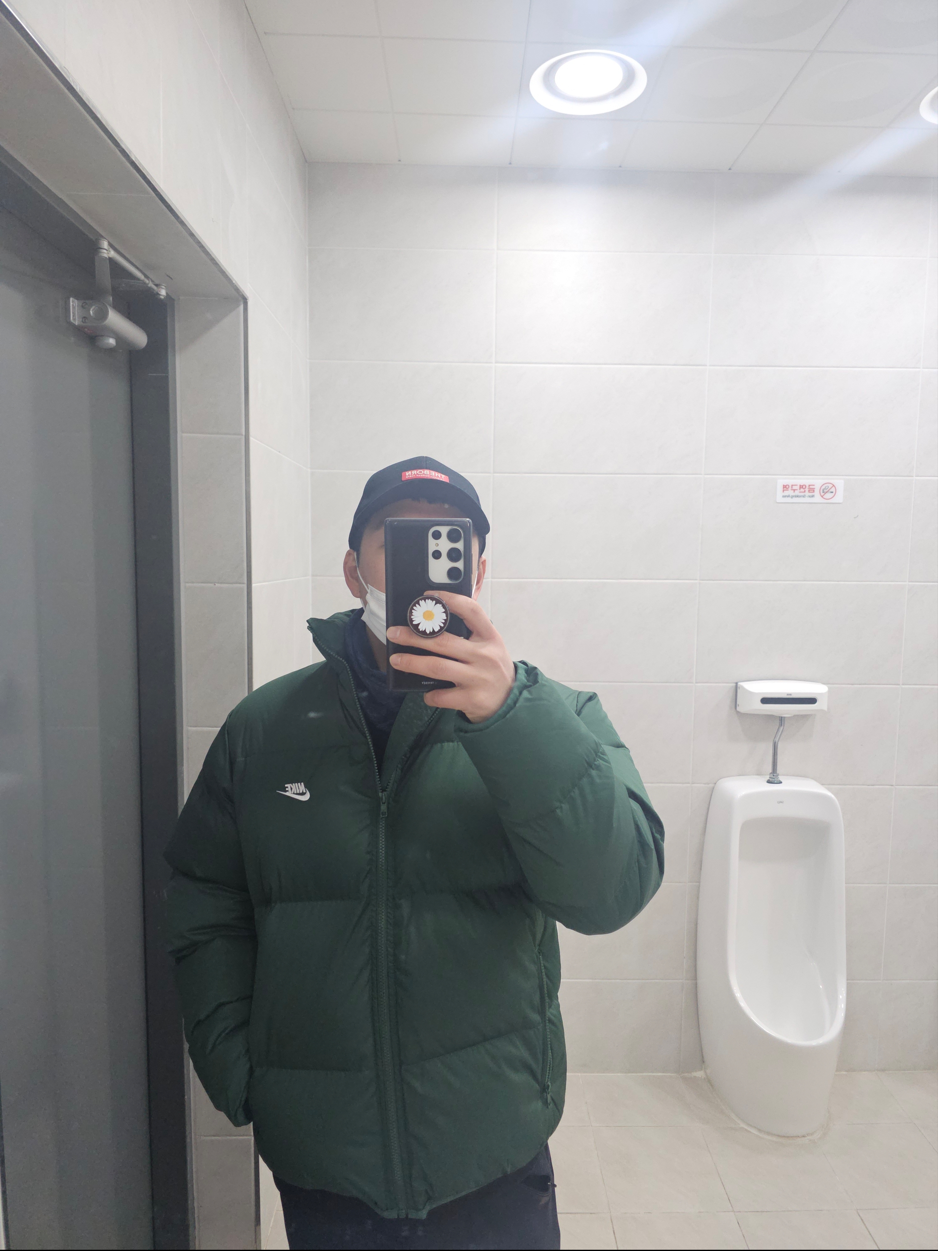 Nike NSW Puffer Jacket Fir - Asia 착용 스타일