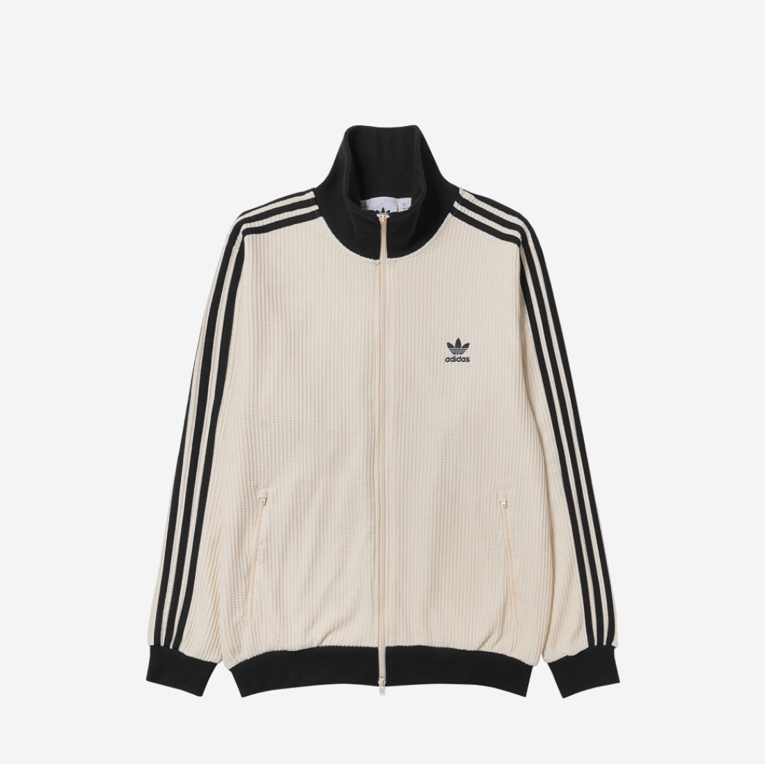 Adidas Waffle Beckenbauer Track Top Wonder White - KR Sizing 착용 스타일