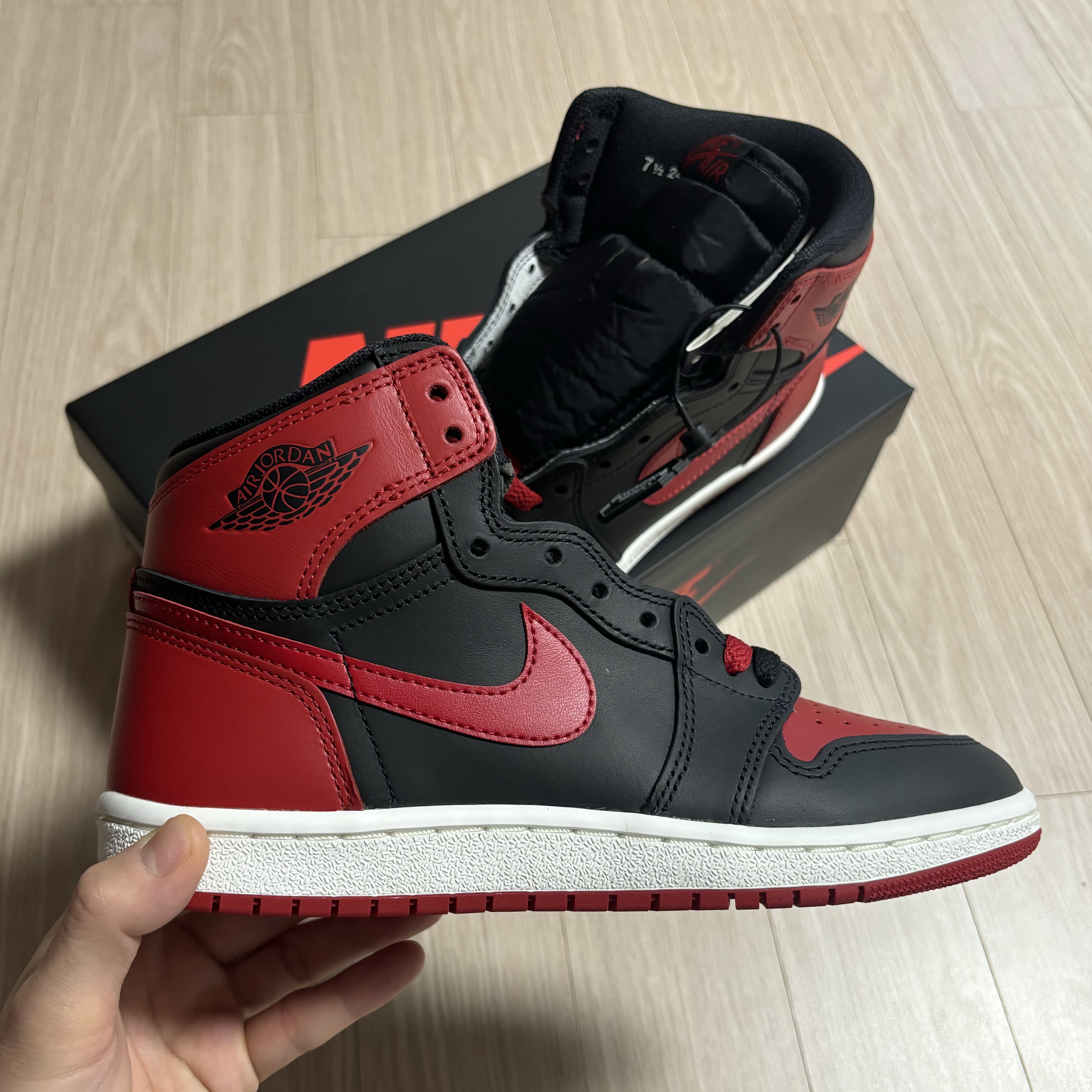 Jordan 1 High 85 Bred 착용 스타일 - 3