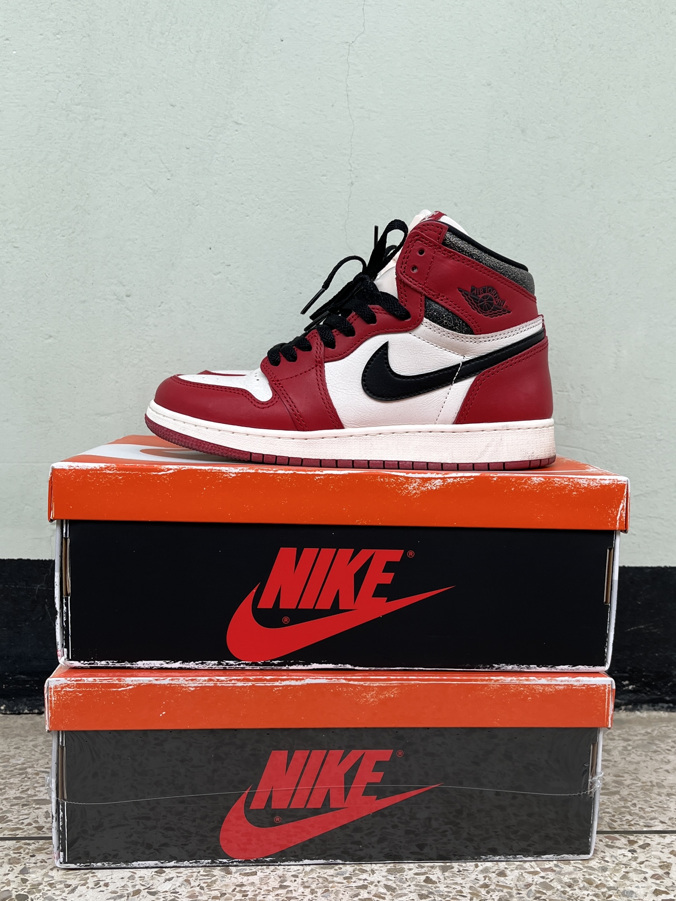 Jordan 1 Retro High OG Chicago 2022, (GS) Jordan 1 Retro High OG Chicago 2022 착용 스타일 - 2