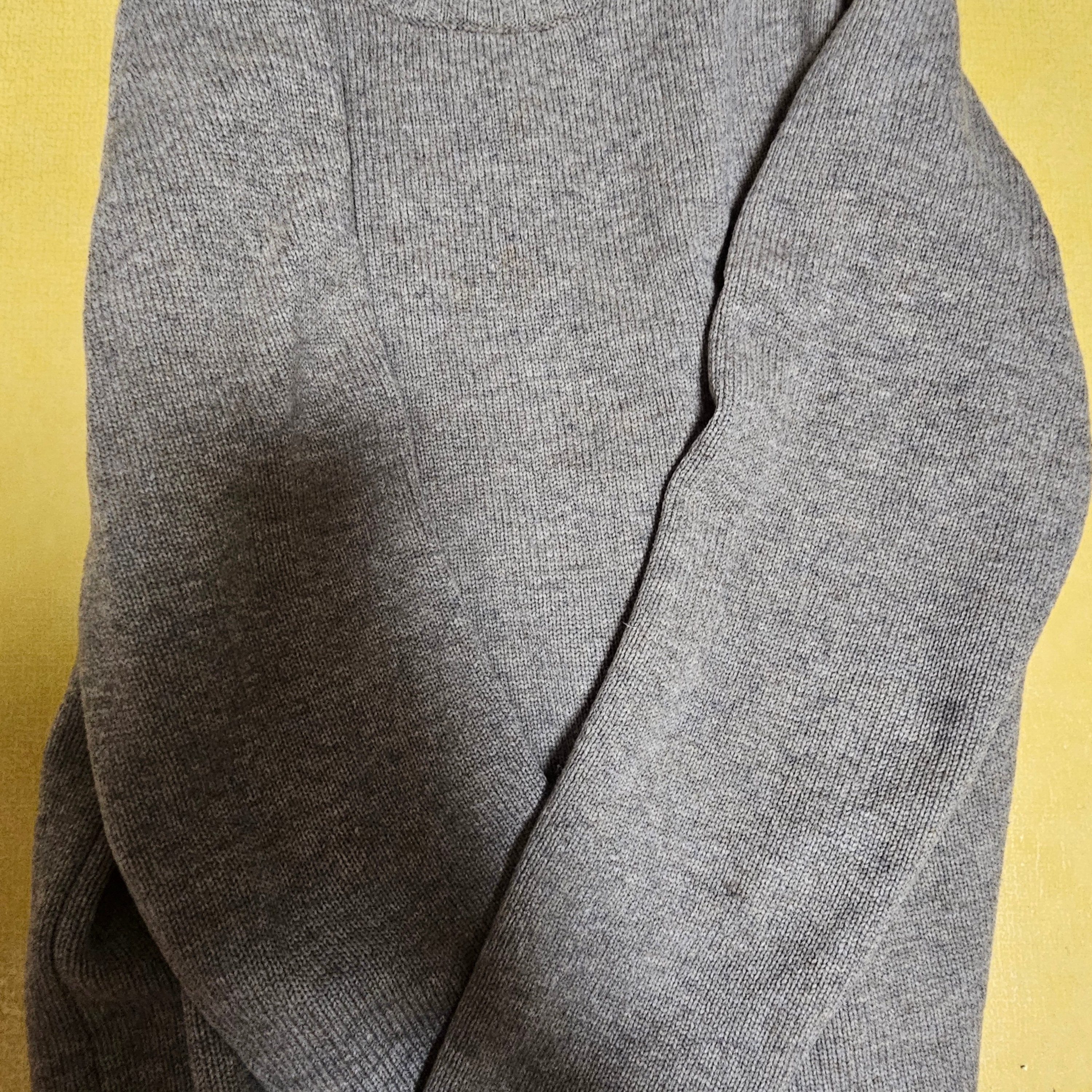 NOMANUAL Cowichan Hooded Zip-up Navy 착용 스타일 - 1