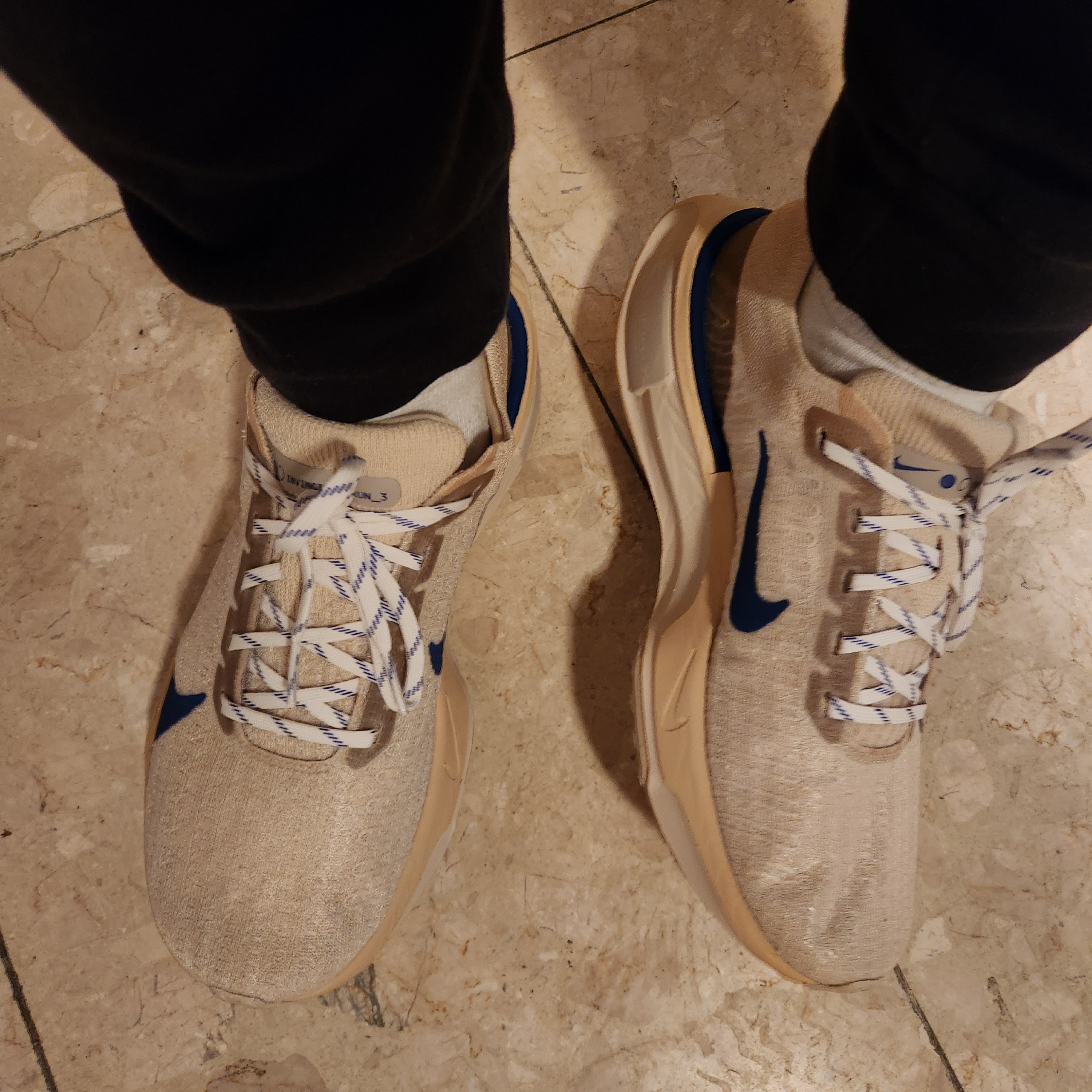 Nike Invincible 3 Sanddrift Concord 착용 스타일