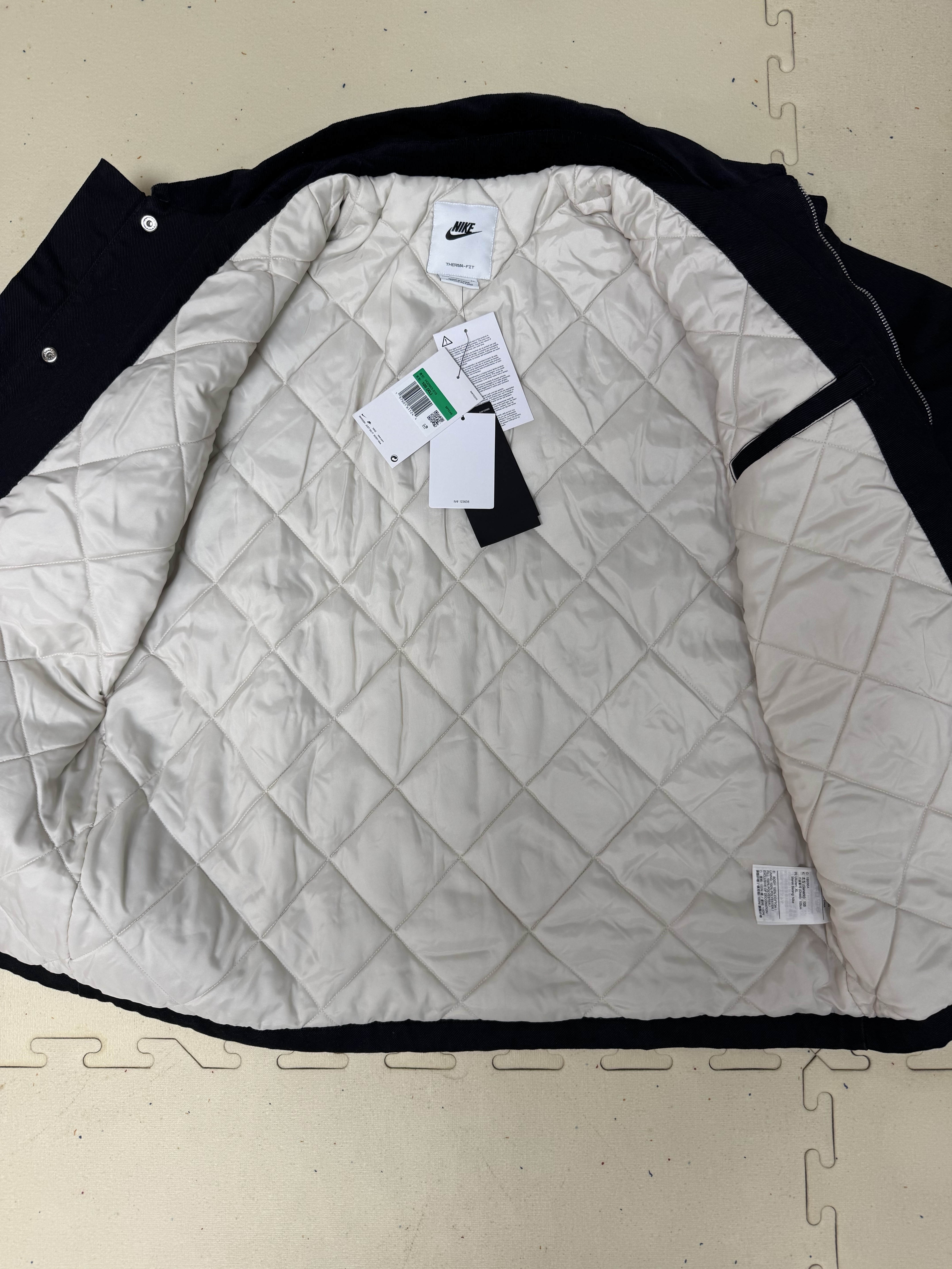 Nike NSW Field Work Jacket Light British Tan Light Orewood Brown - Asia 착용 스타일 - 3