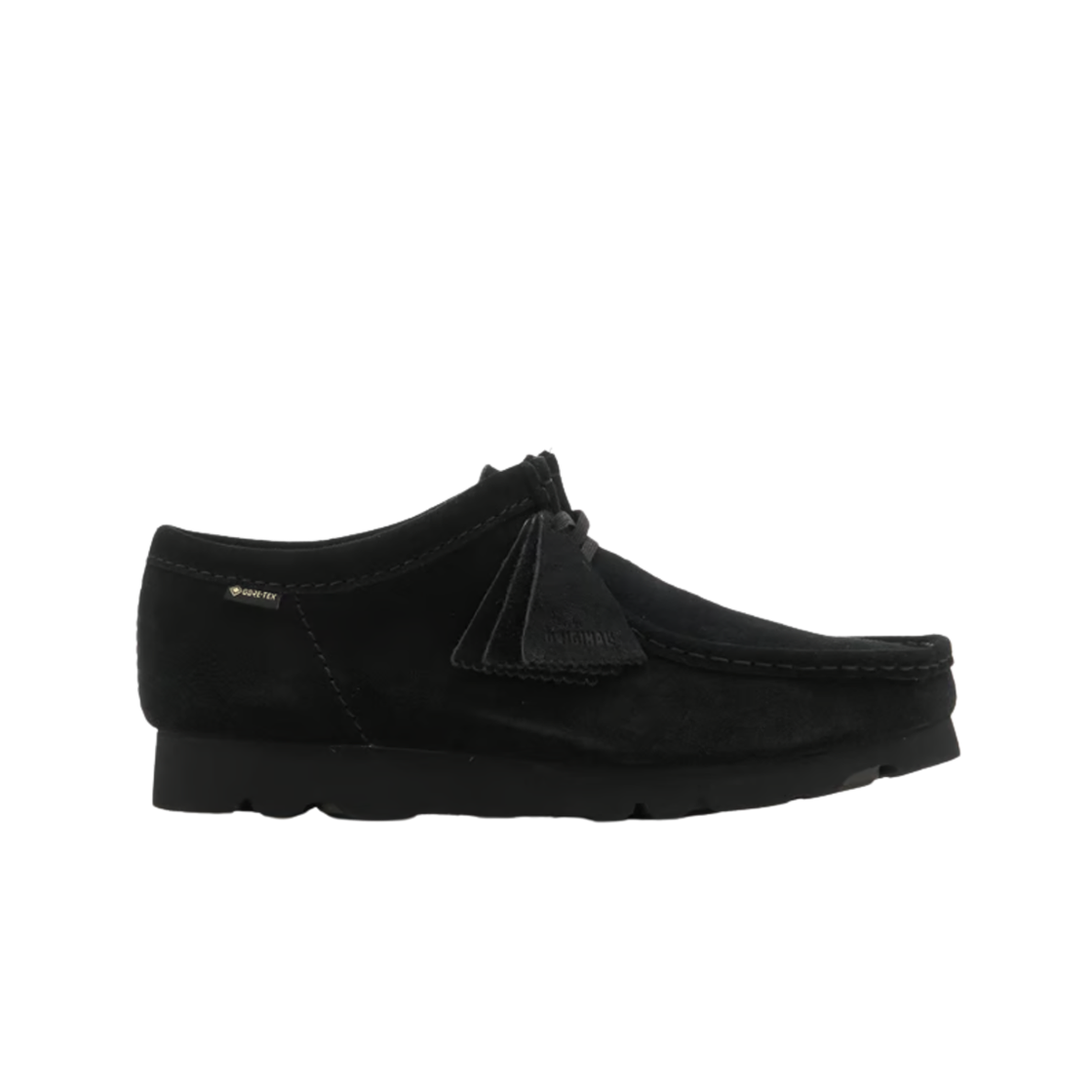 Clarks Wallabee Gtx Suede Black