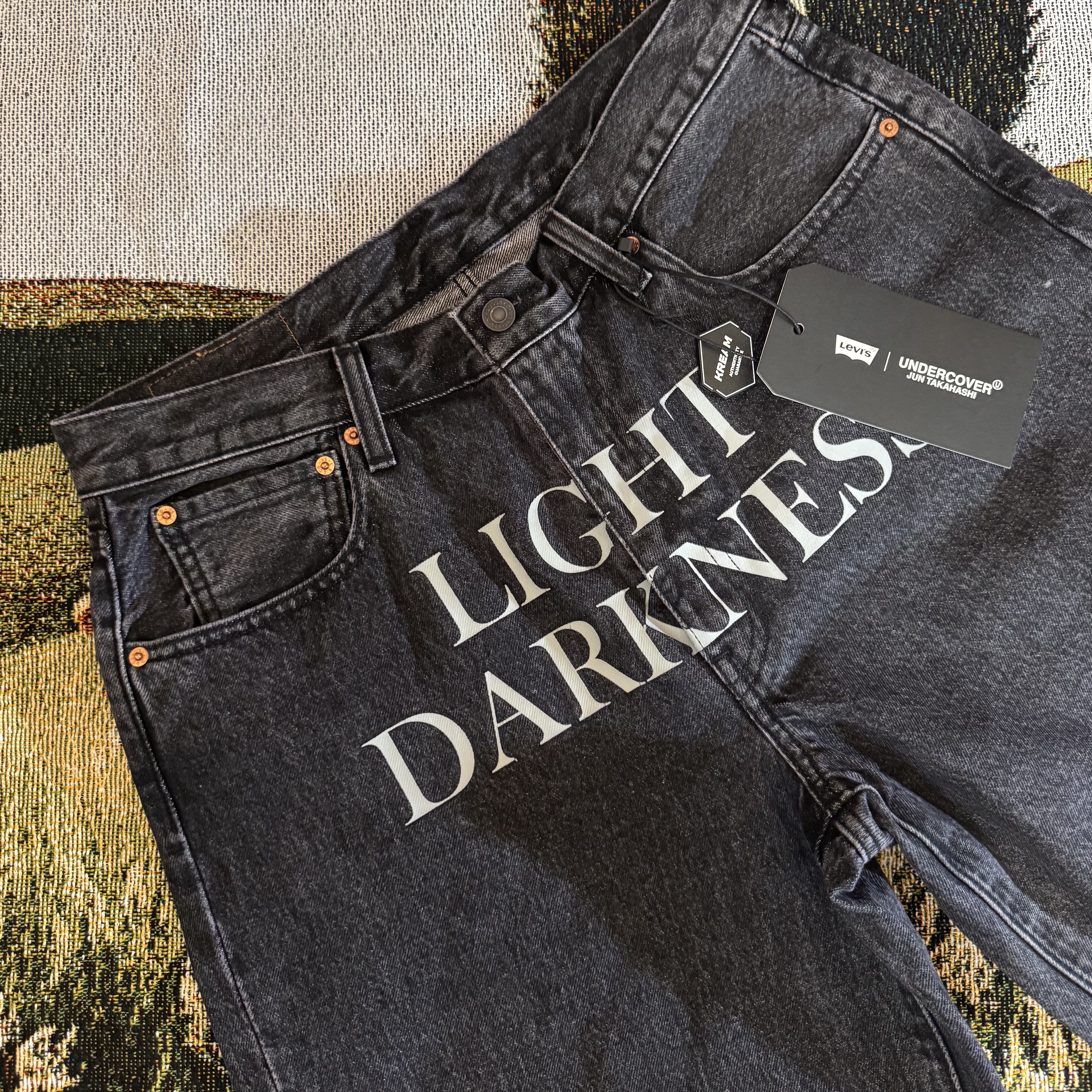 Levi’s x Undercover UC1E9502 Pants Black 착용 스타일 - 1