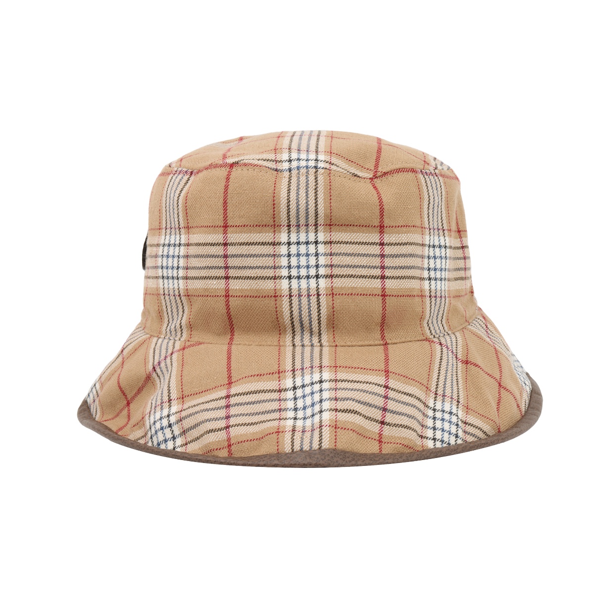 Gucci GG Supreme Reversible Bucket Hat Beige Brown 착용 스타일 - 2