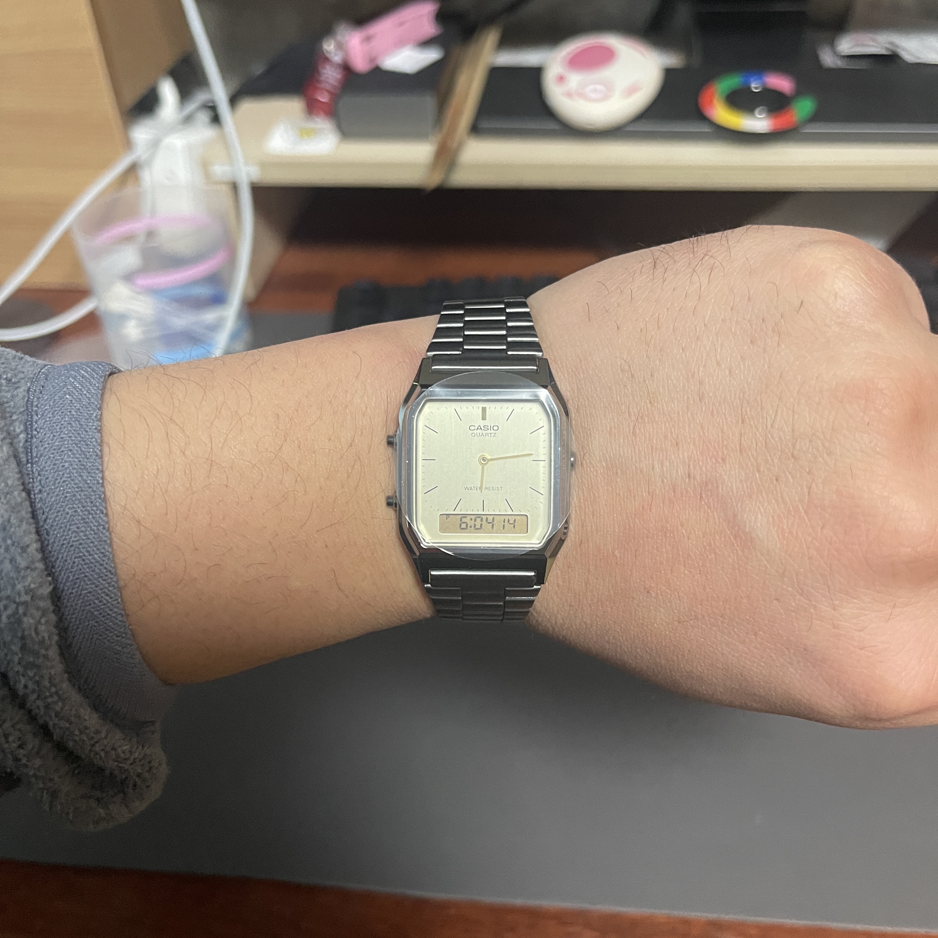 Casio AQ-230GG-9A 착용 스타일