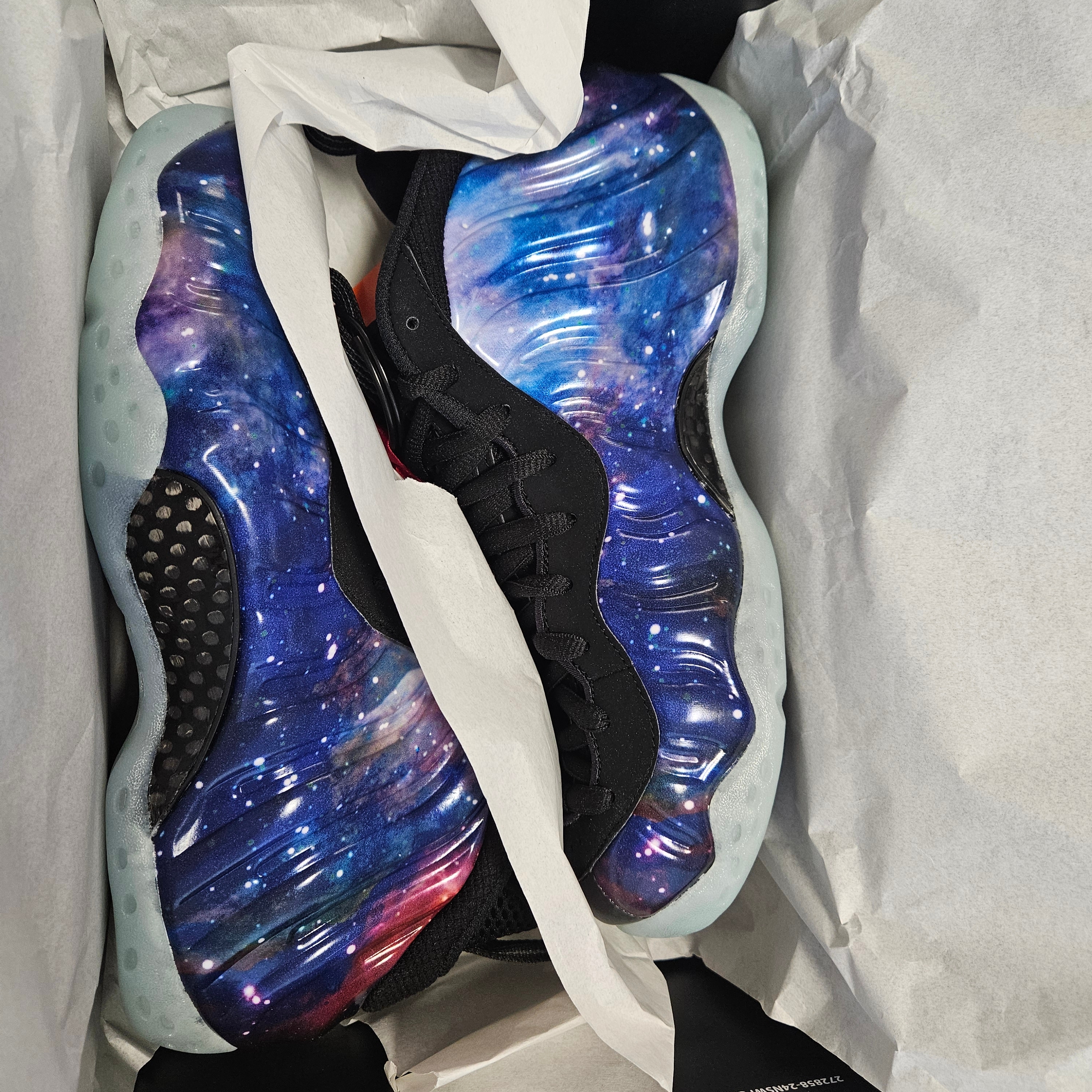 Nike Air Foamposite One Galaxy 착용 스타일 - 2