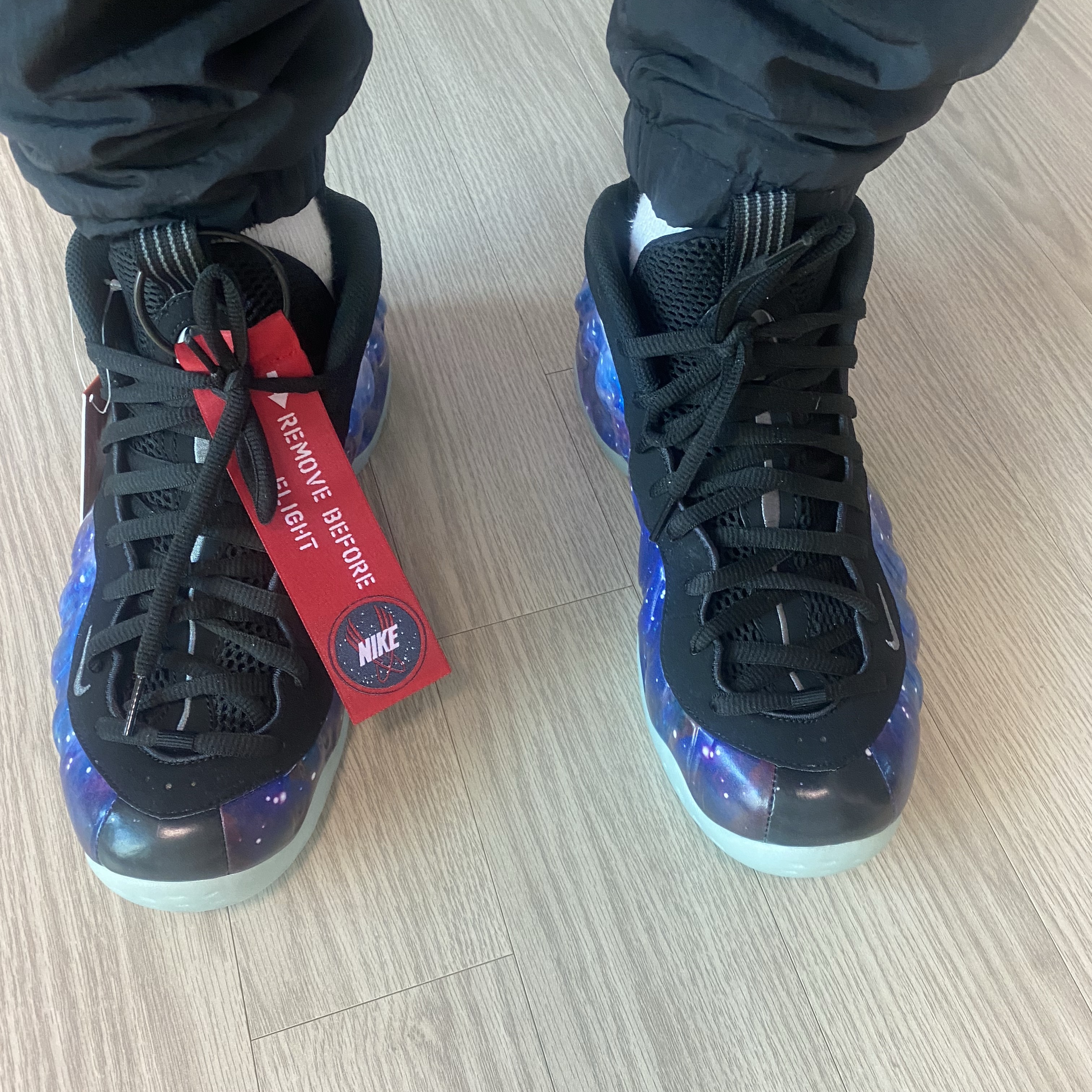 Nike Air Foamposite One Galaxy 착용 스타일 - 3