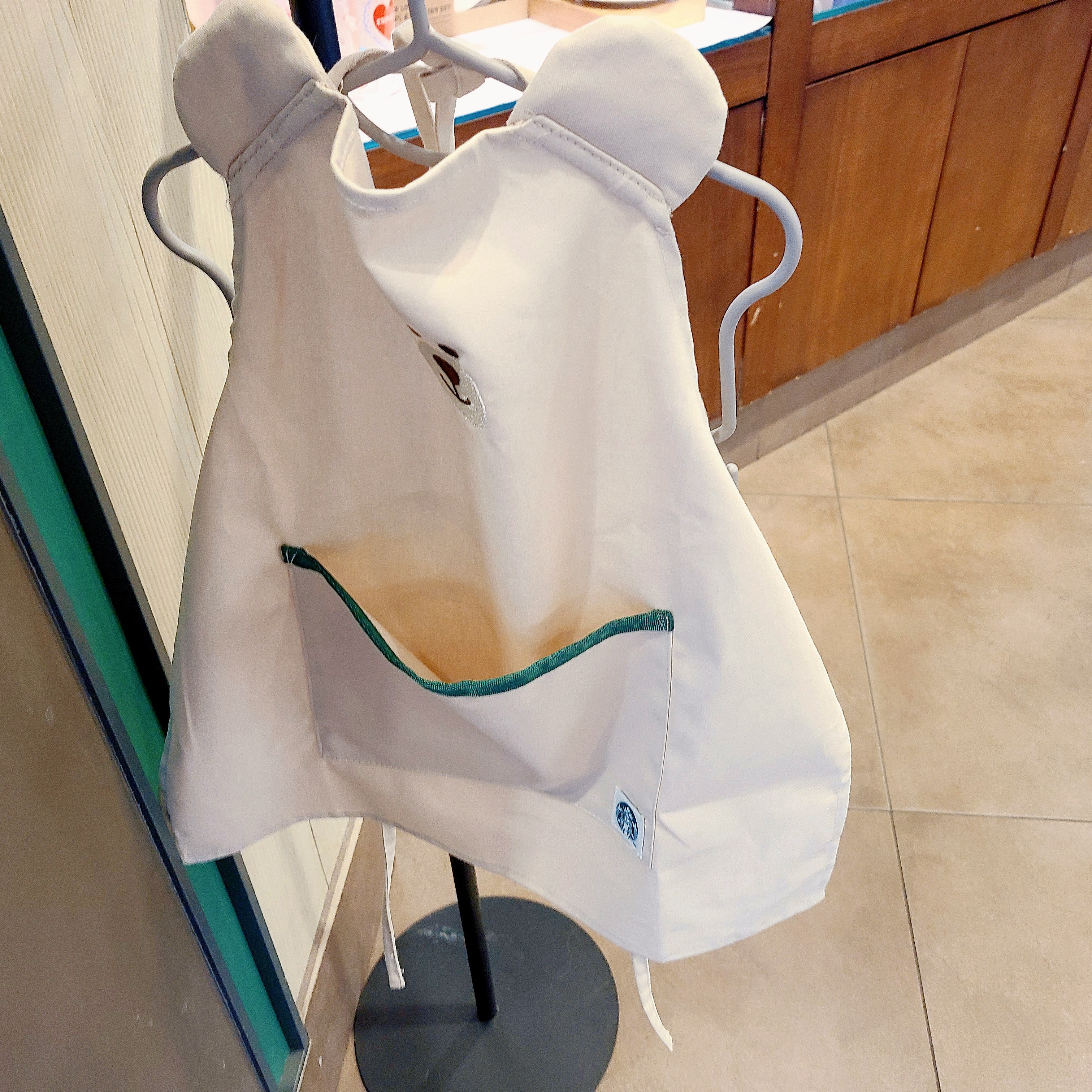 Starbucks Campus Beari Deco Charm, Starbucks Campus Bearista Keyring 착용 스타일 - 6