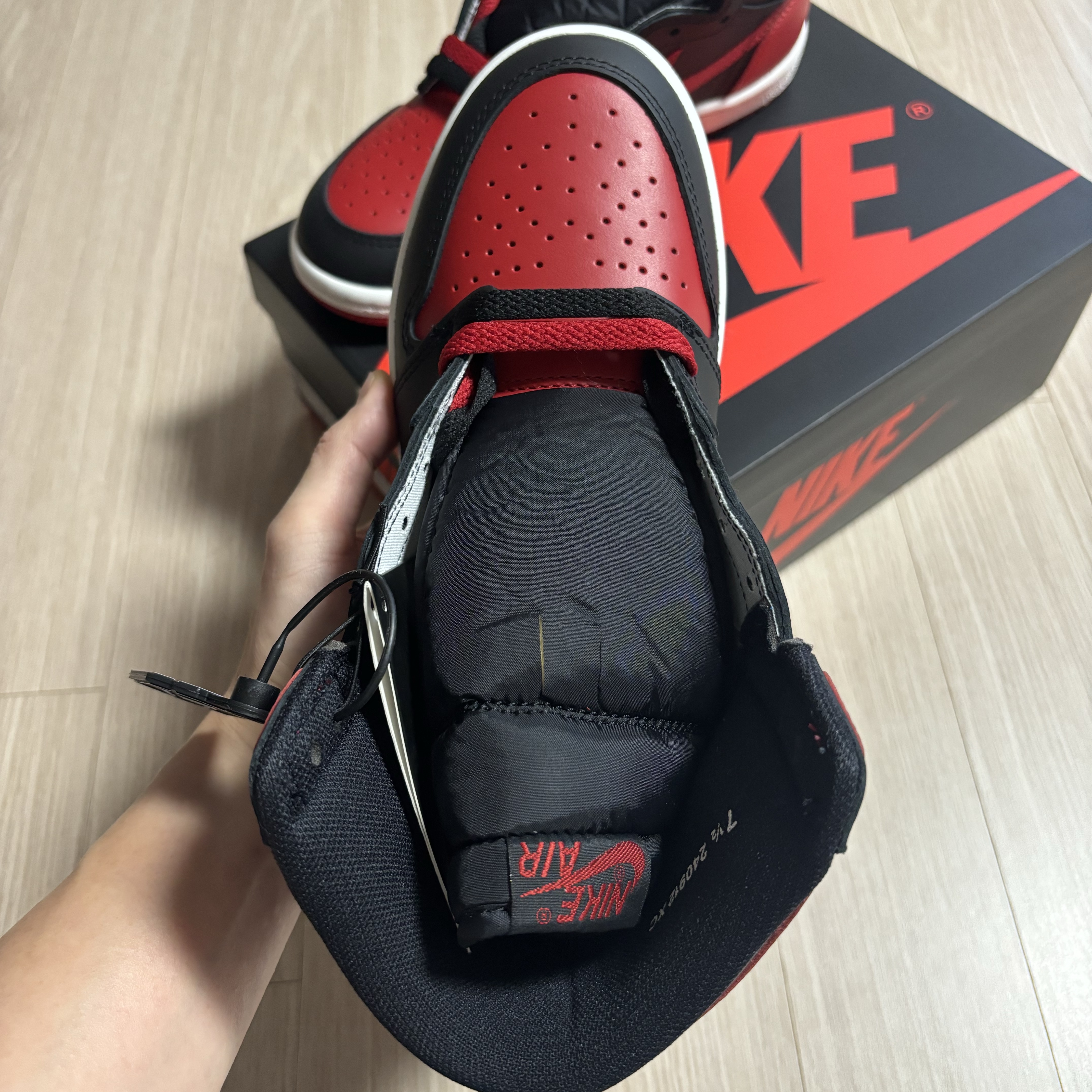 Jordan 1 High 85 Bred 착용 스타일 - 4