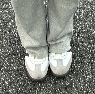 Adidas Samba OG Cloud White 착용 스타일