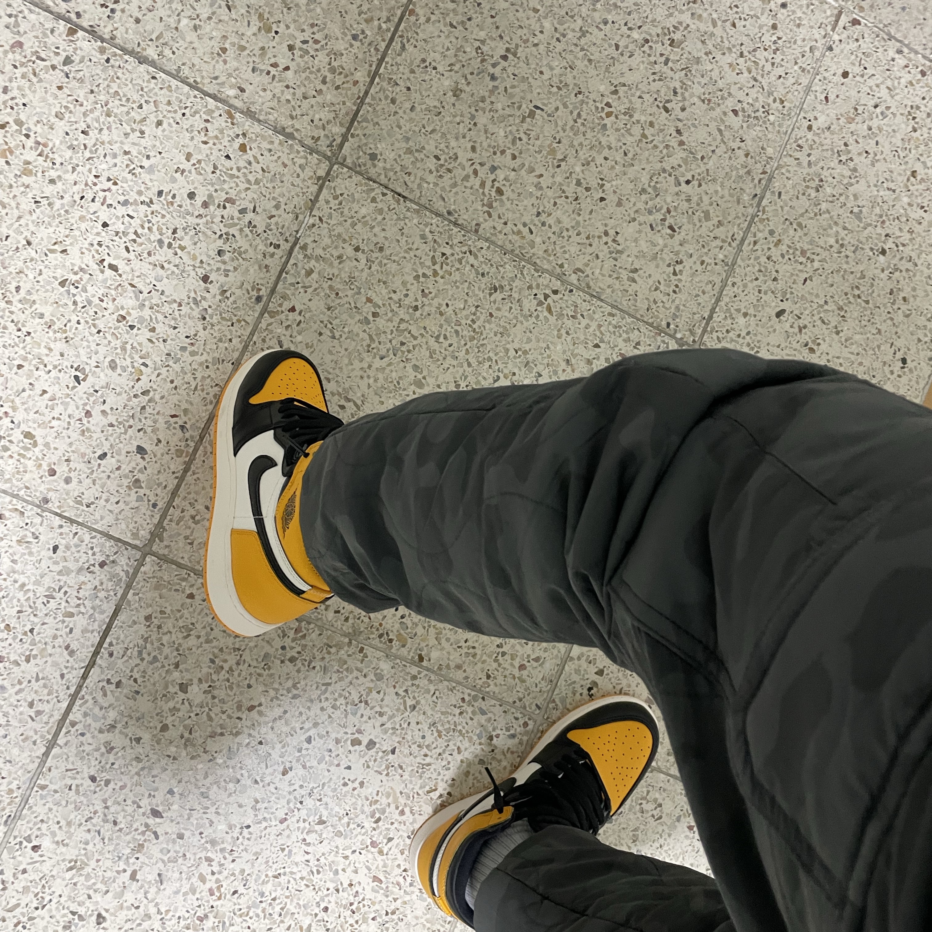 (GS) Jordan 1 Retro High OG Taxi 착용 스타일