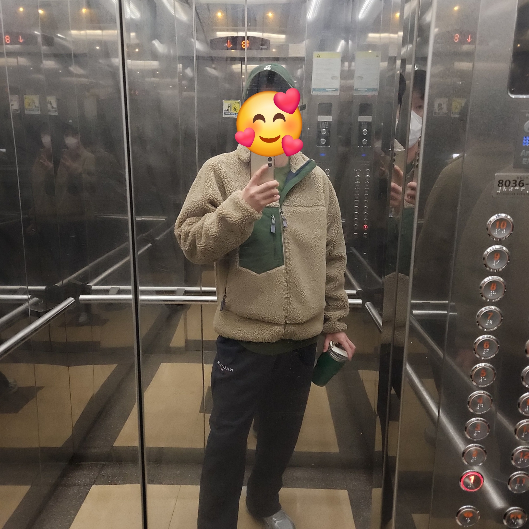 Patagonia Classic Retro-X Jacket Seabird Grey 착용 스타일