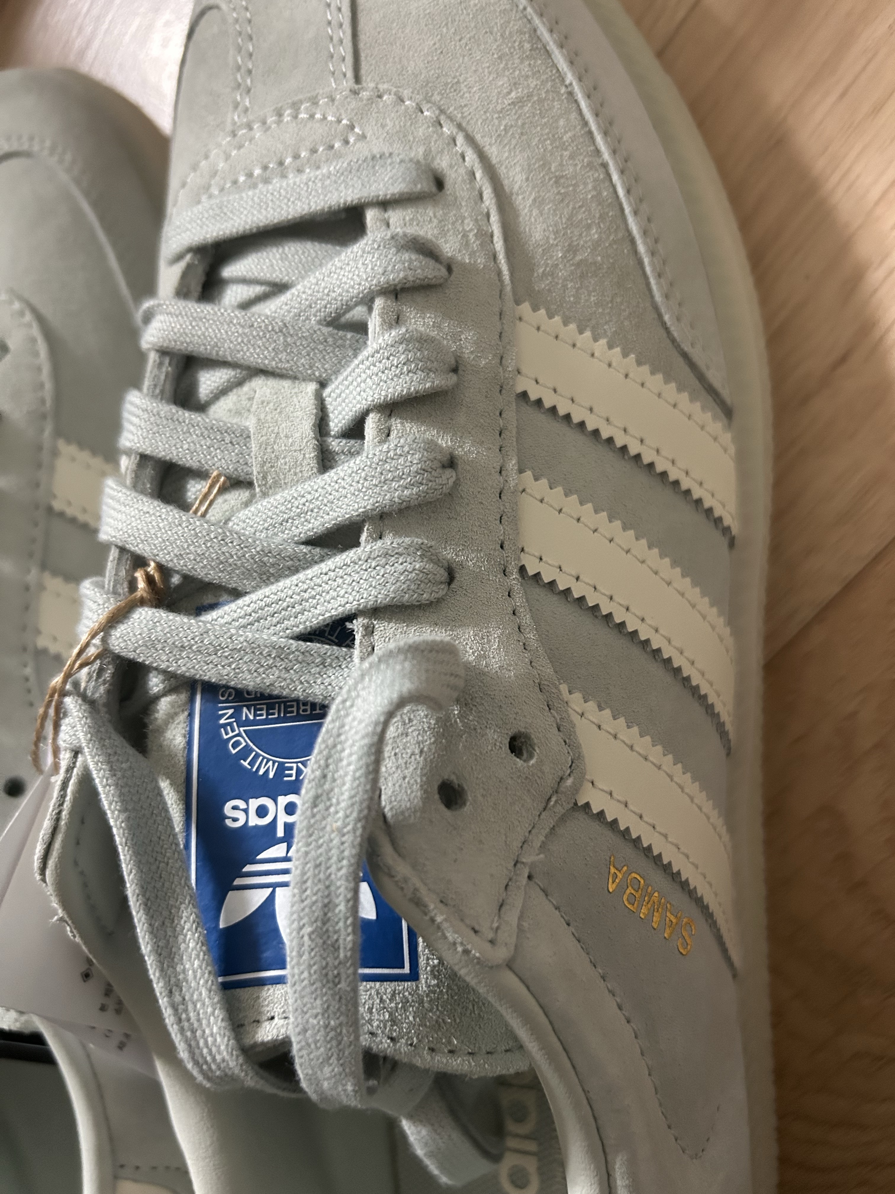 Adidas Samba OG Wonder Silver 착용 스타일