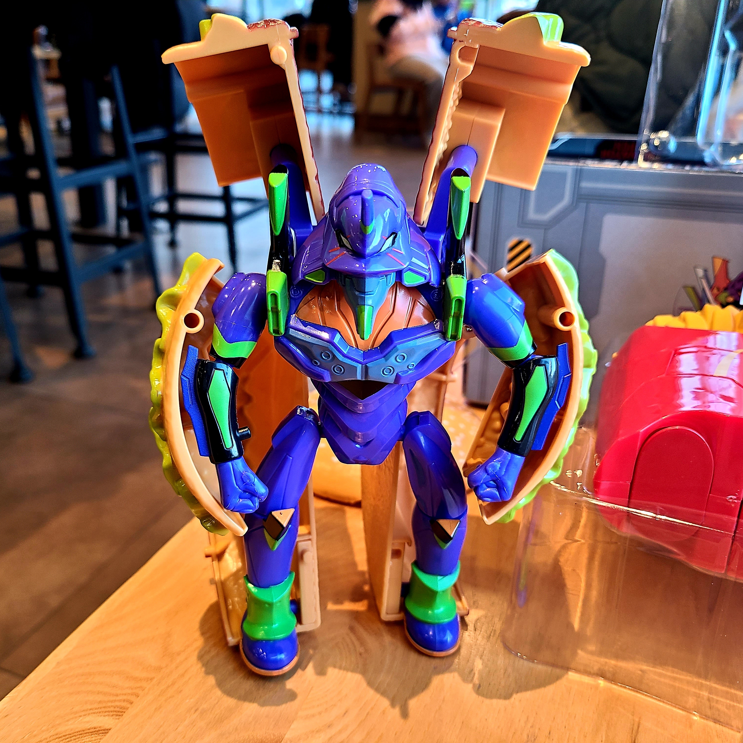 McDonald's x Evangelion Value Set Figure 착용 스타일 - 6