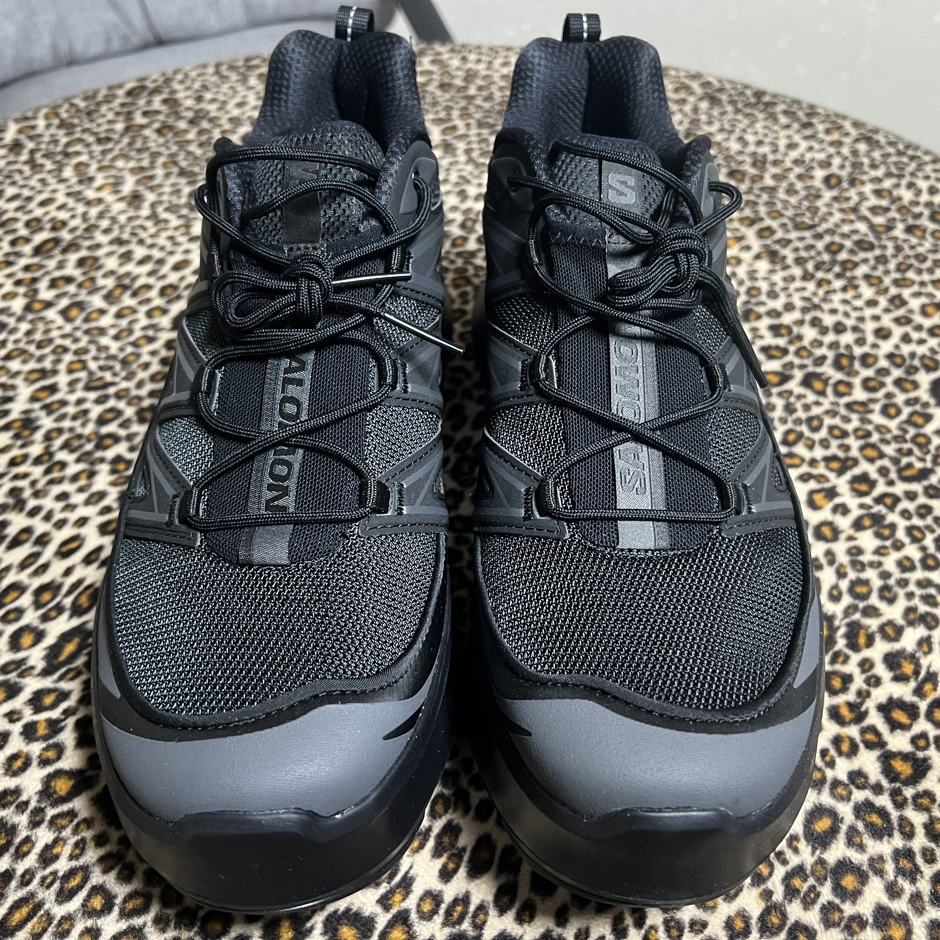 Salomon x Comme des Garcons XT-6 Expanse Platform Black 착용 스타일 - 1