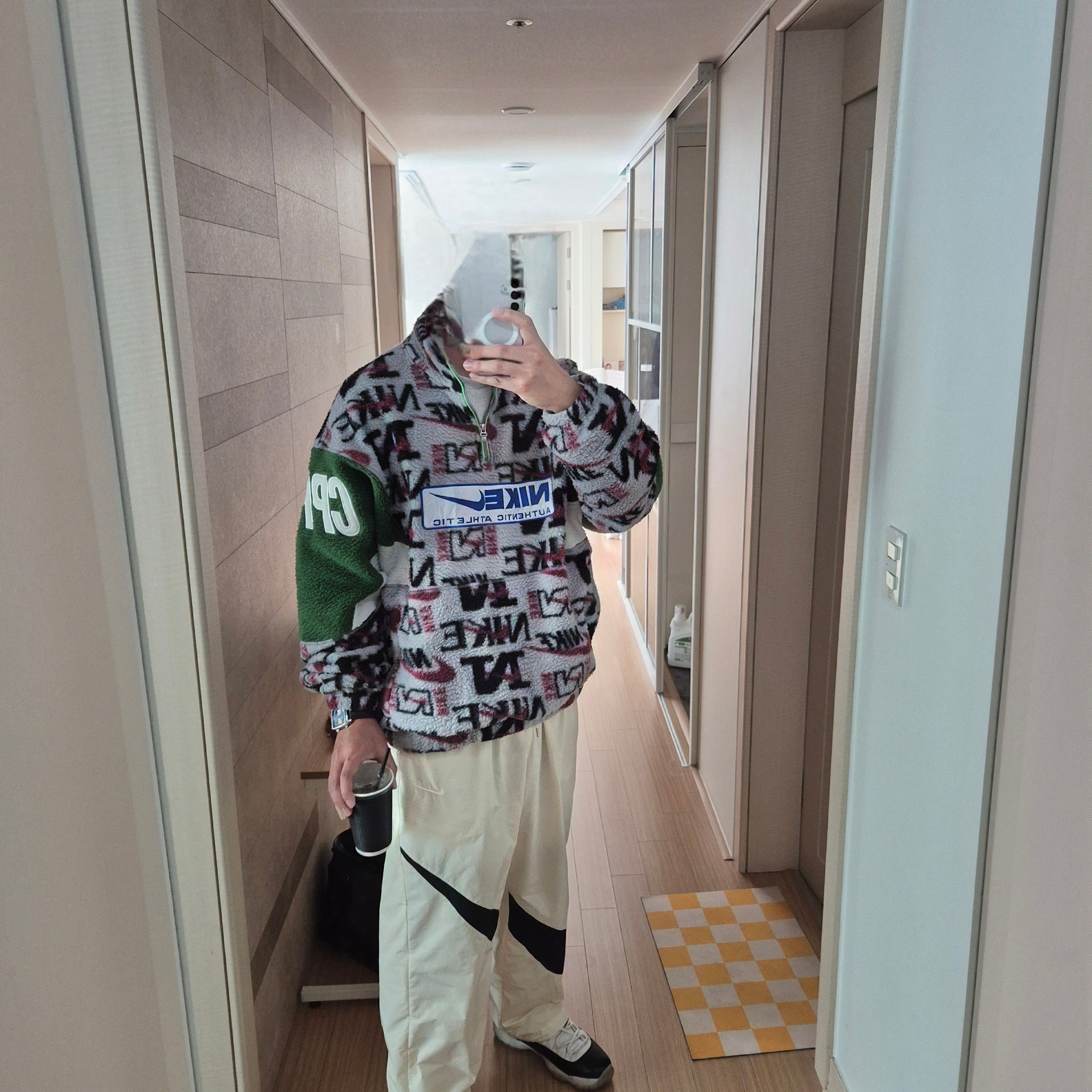 Jordan 11 Retro Low Iridescent, Nike x Cactus Plant Flea Market Quarter Zip Top Jacket Grey - US/EU 착용 스타일