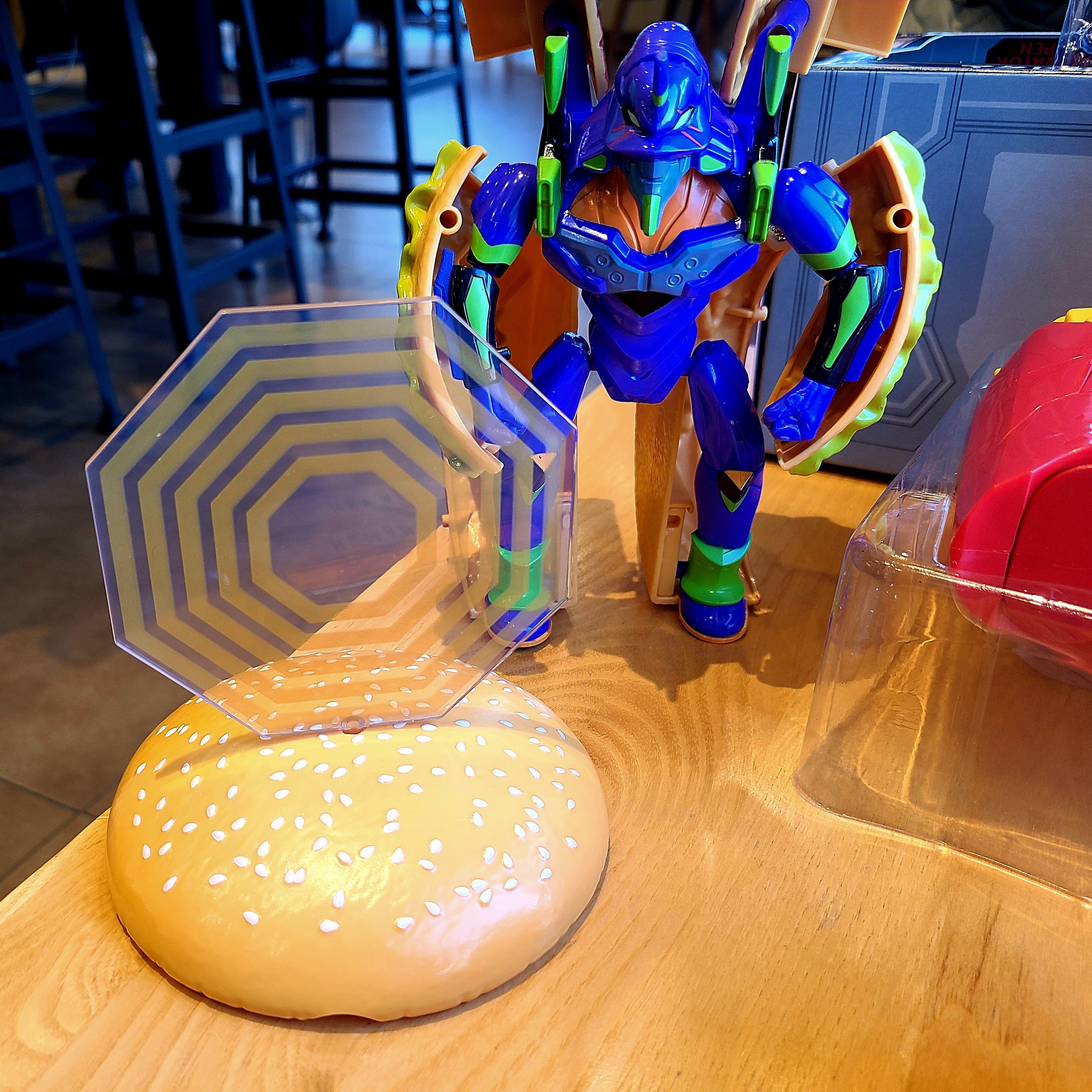 McDonald's x Evangelion Value Set Figure 착용 스타일 - 7