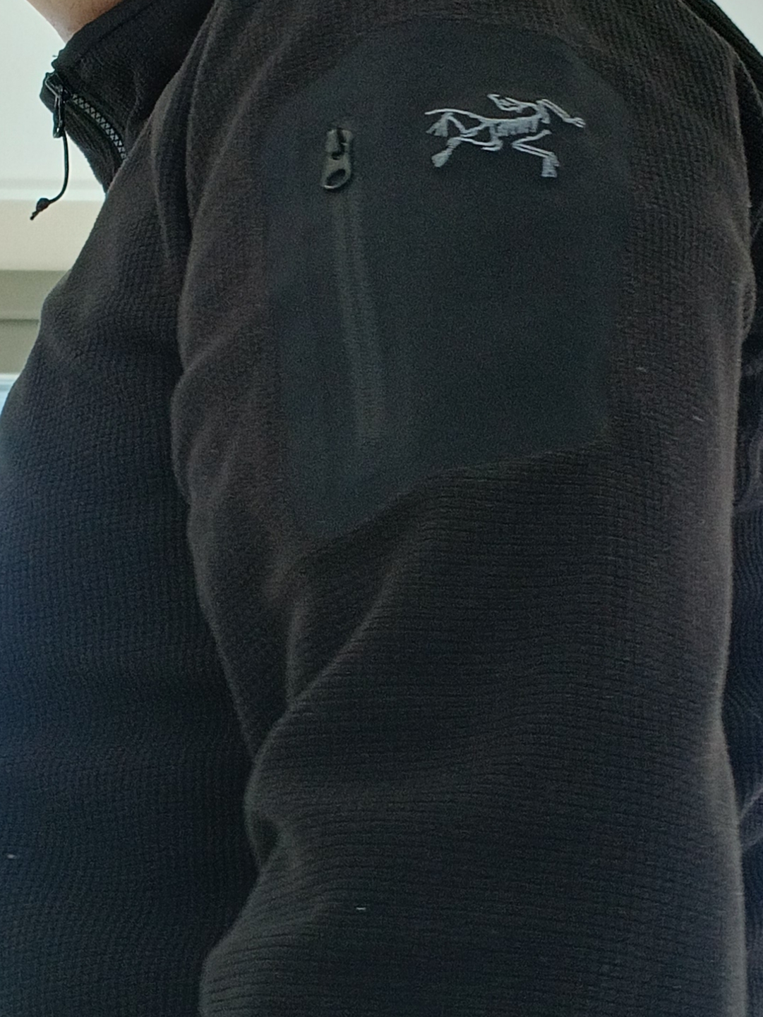 Arc'teryx Delta LT Jacket Black, Arc'teryx Delta Jacket Black 착용 스타일 - 3