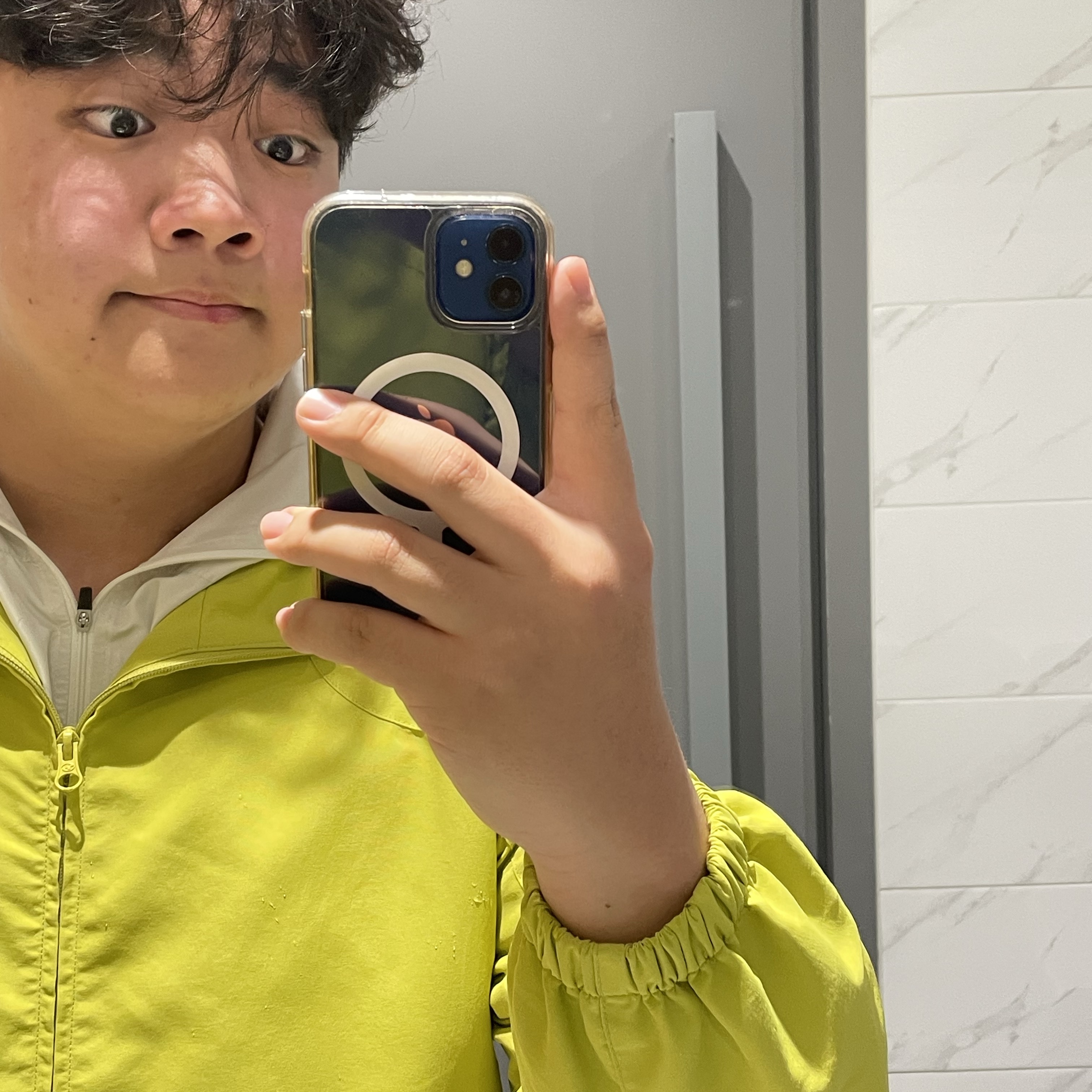 Sansan Gear Docking Jacket Lime - 22FW, Nike Air Force 1 '07 Low Triple Black 착용 스타일 - 2