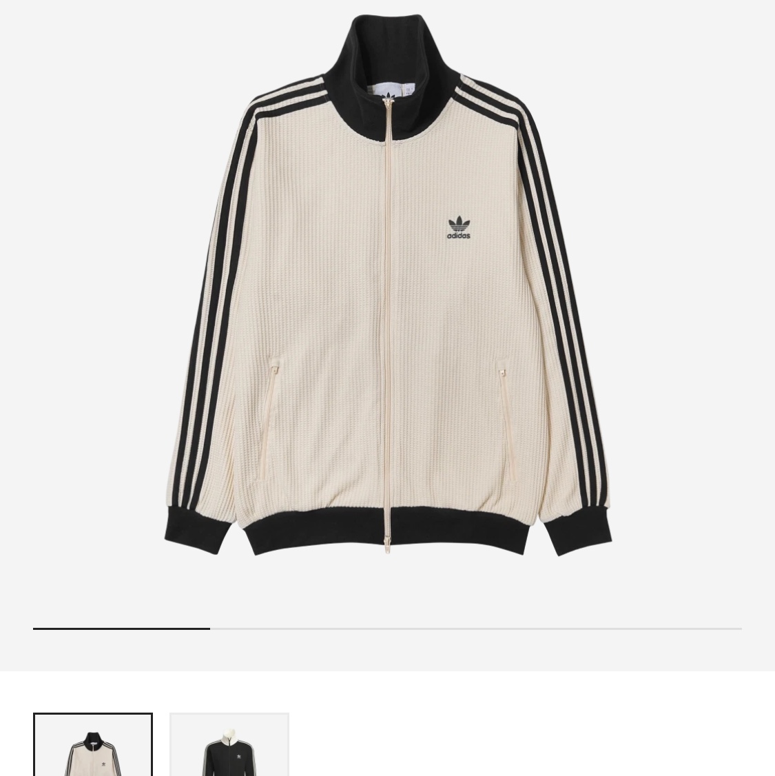 Adidas Waffle Beckenbauer Track Top Wonder White - KR Sizing 착용 스타일