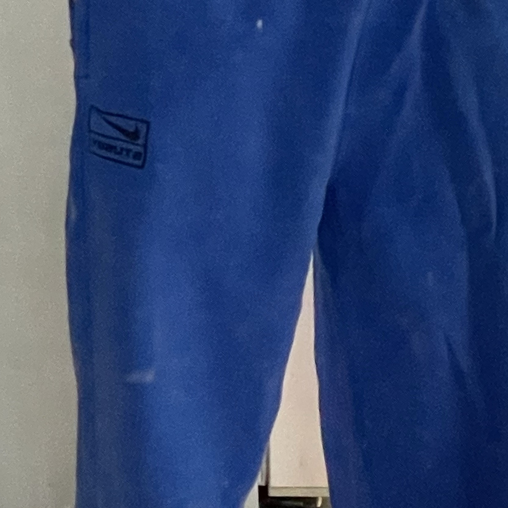 Nike x Stussy NRG Acid Washed Fleece Pants Game Royal (DR4025-480) 착용 스타일