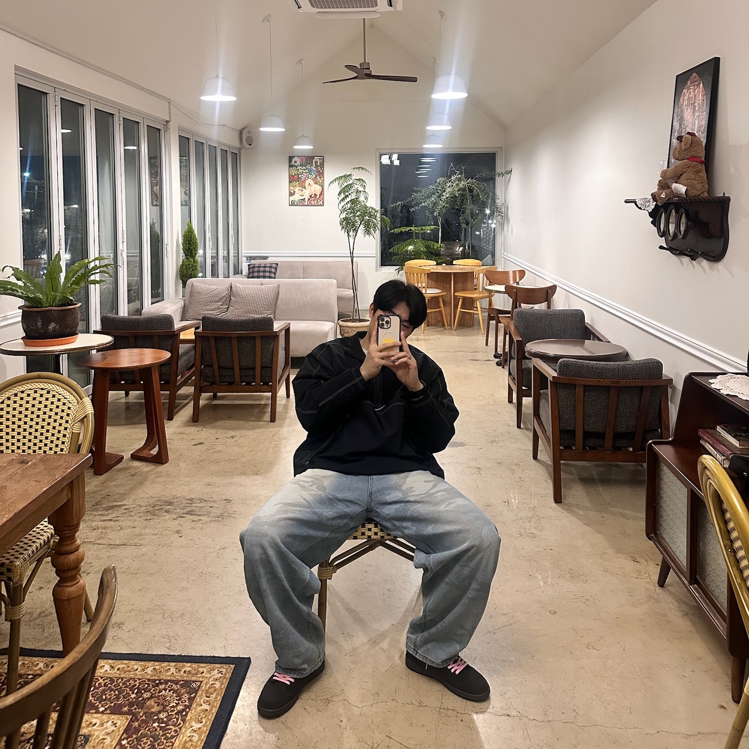 Supreme x Nike Ripstop Pullover Black - 24SS, Jordan 1 x Travis Scott Retro Low OG SP Velvet Brown and Dark Mocha 착용 스타일