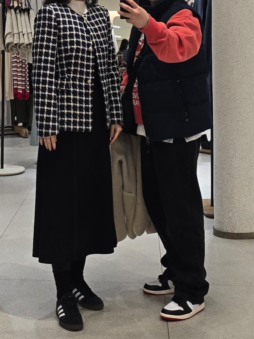 Jordan 1 Retro High OG Black Toe, Porter Tanker Shoulder Bag S Black 착용 스타일 - 3