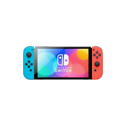 Nintendo Switch OLED Neon Blue Neon Red (Korean Ver.)
