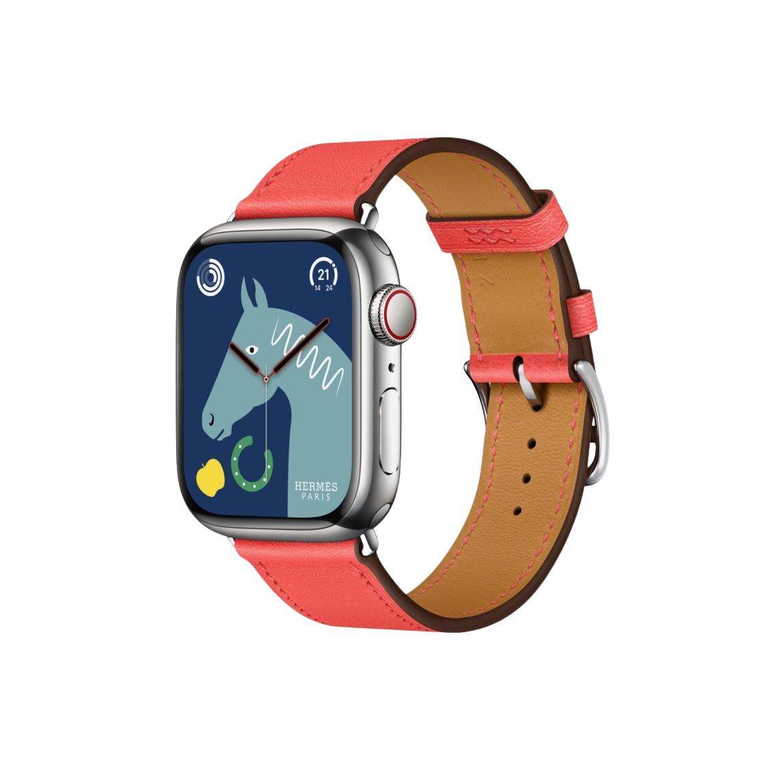 45mm HERMES アップルウォッチ series8 ゆるむ AppleWatch