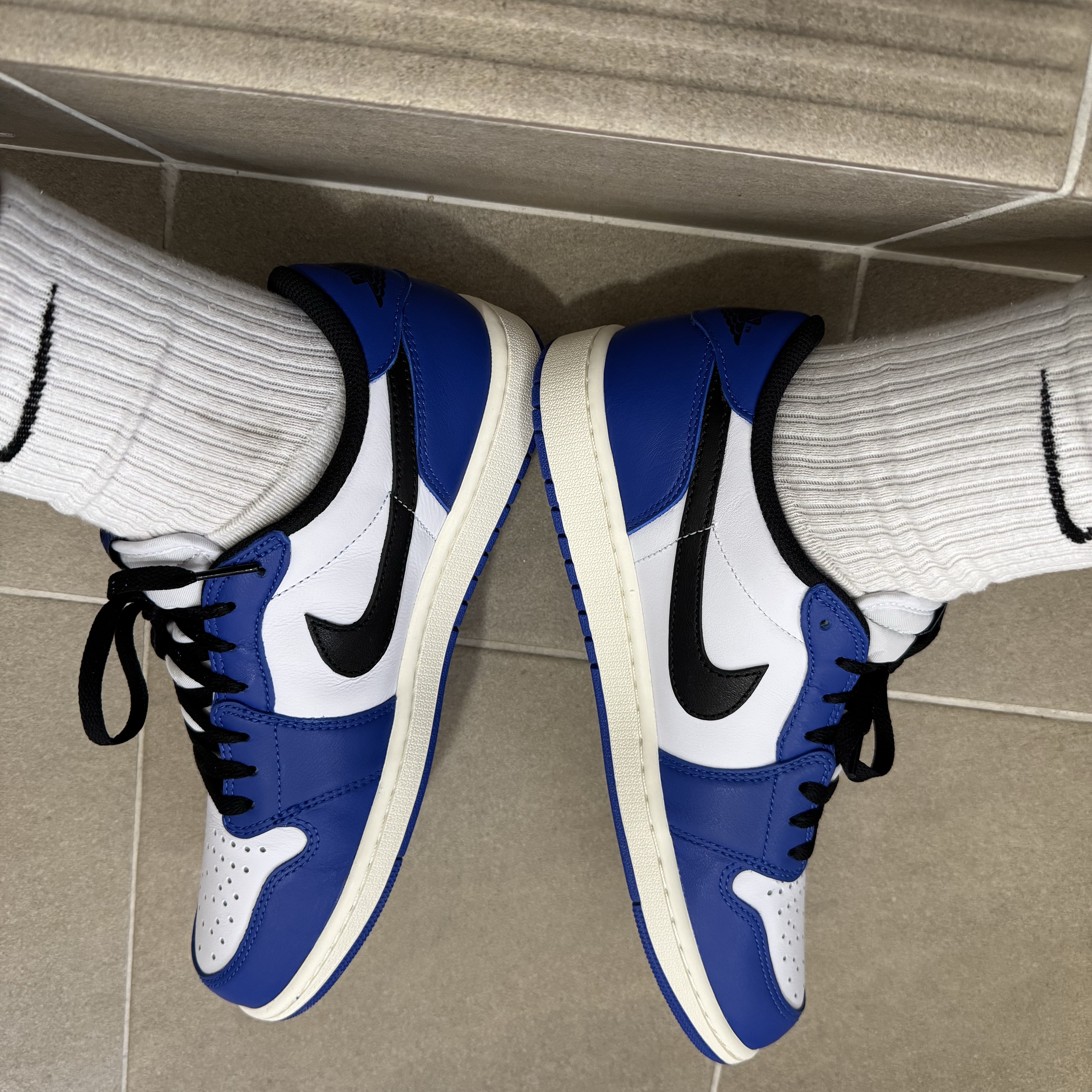 Jordan 1 Retro Low OG Game Royal 착용 스타일