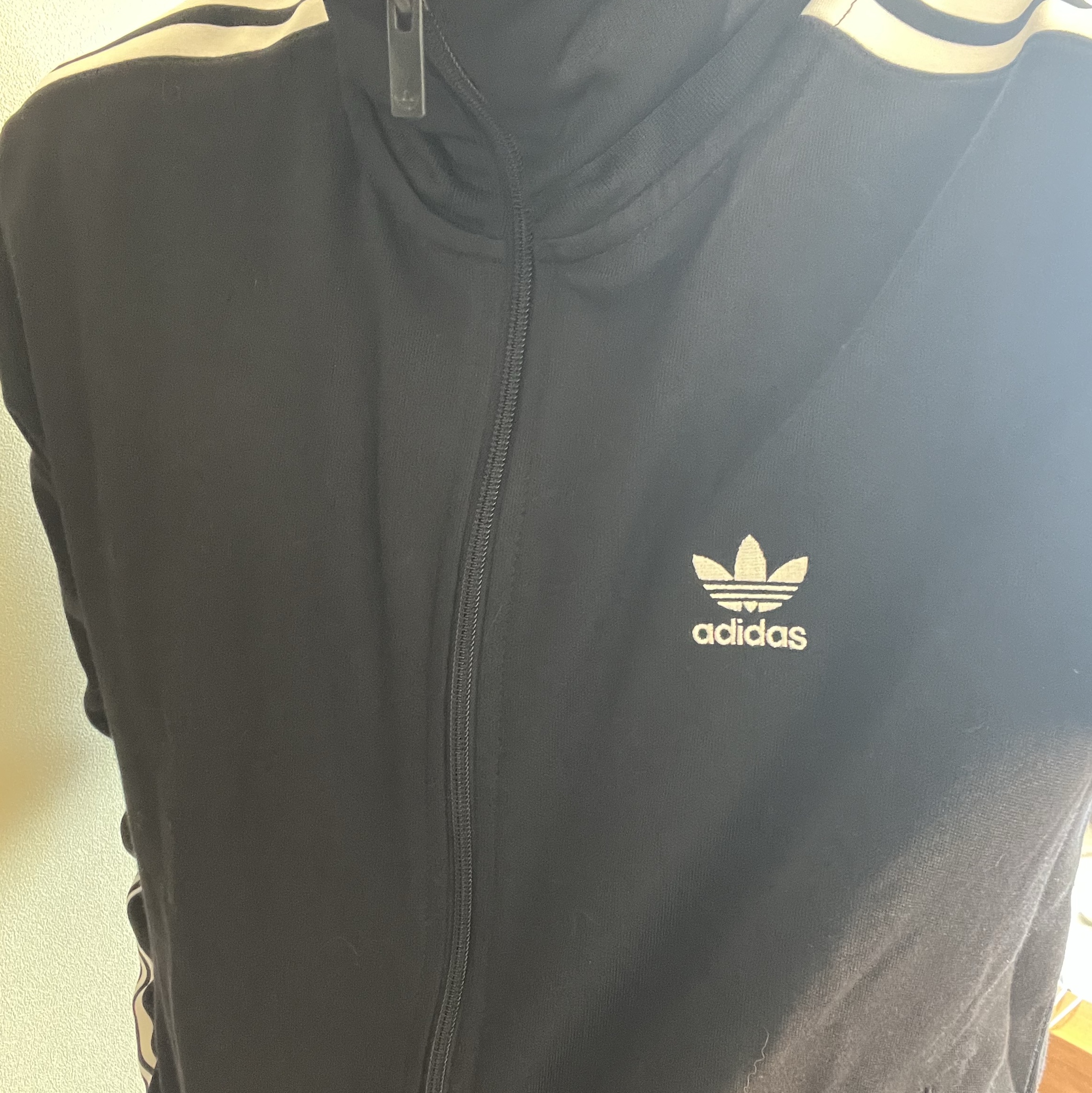 Adidas Adicolor Classic Beckenbauer Track Top Black - KR Sizing 착용 스타일