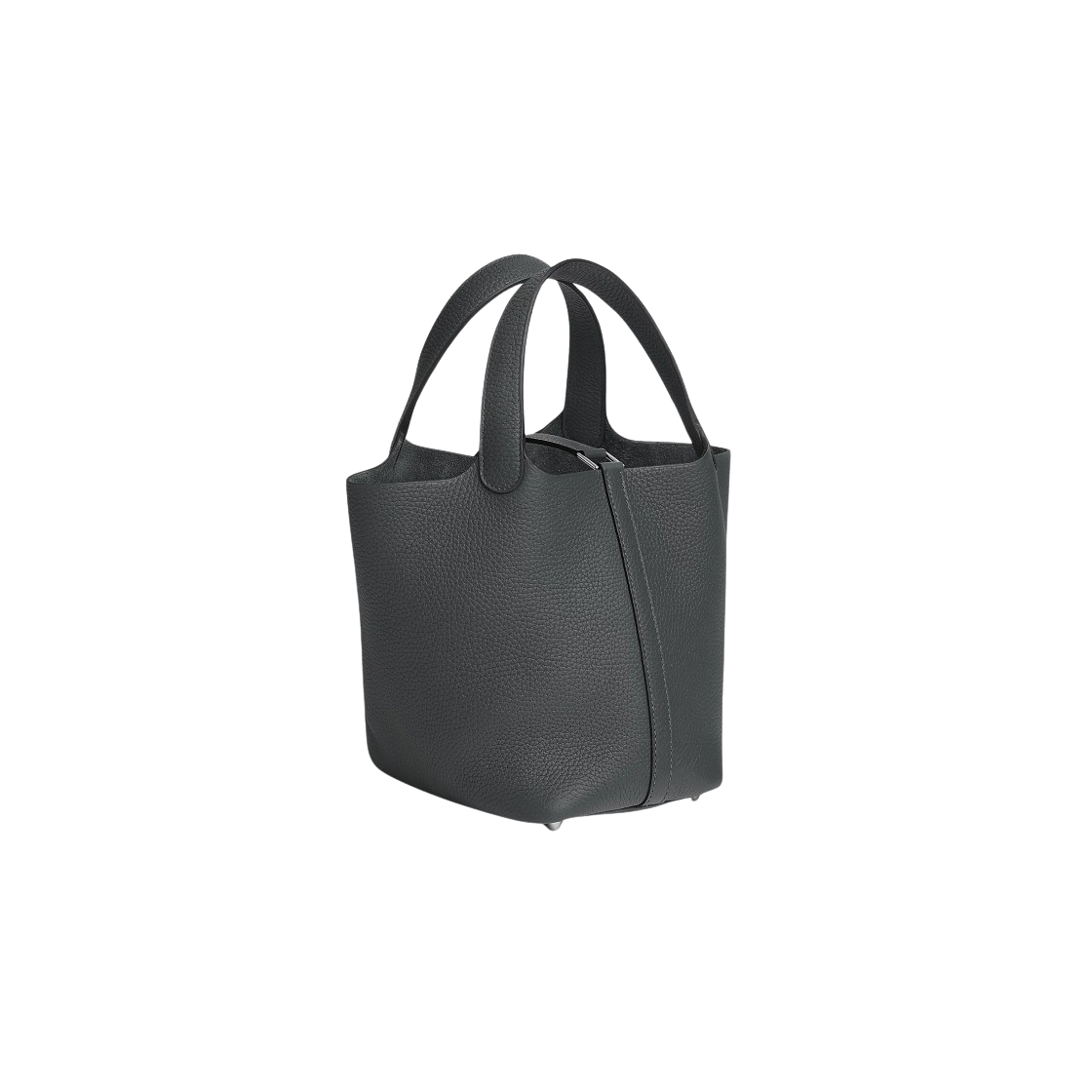 H056289CKH0 Hermes Picotin Lock 18 Bag Clemence & Palladium Gris Misty - #3