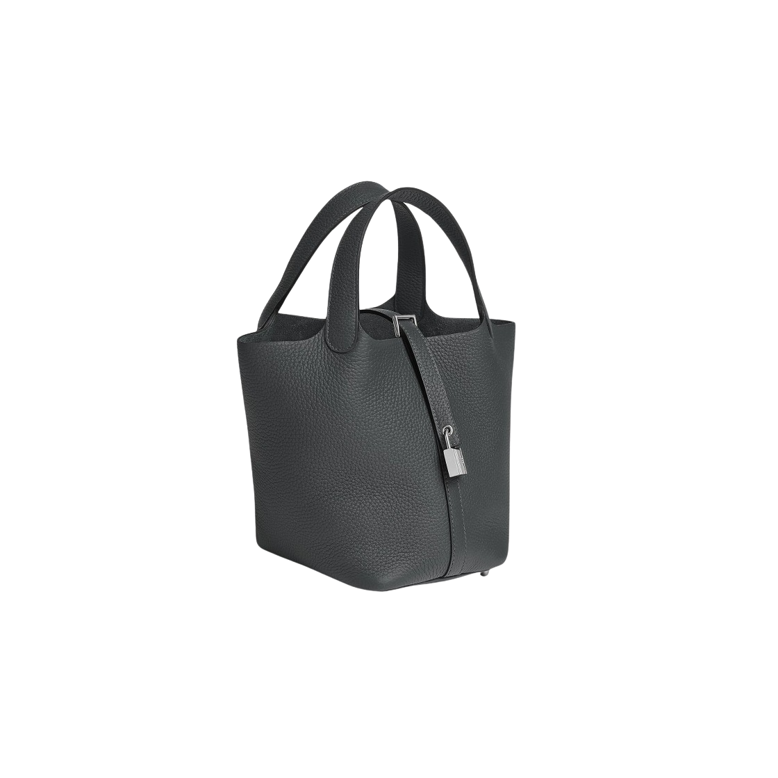 H056289CKH0 Hermes Picotin Lock 18 Bag Clemence & Palladium Gris Misty - #2