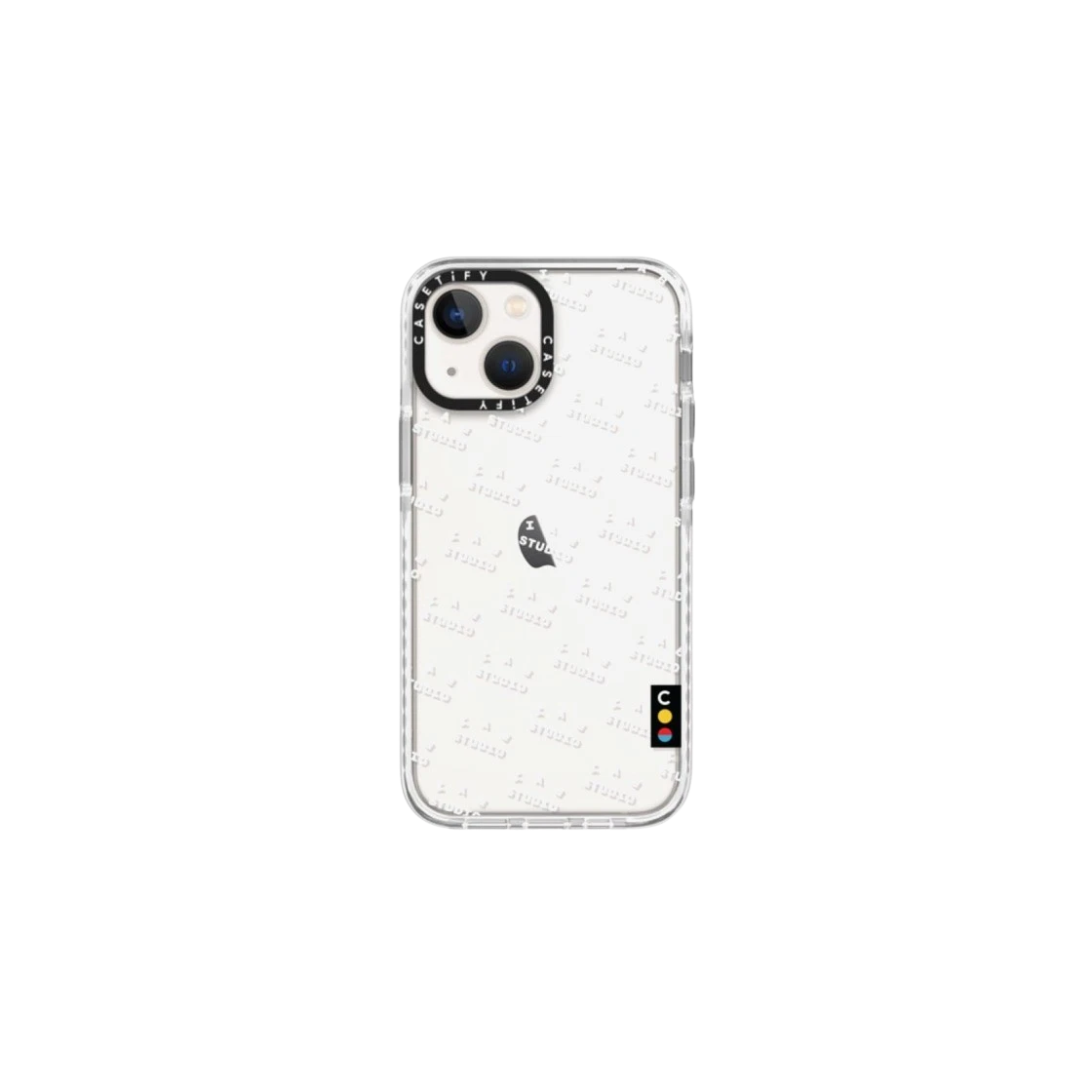 케이스티파이 x 아이앱 스튜디오 아이폰 화이트 모노그램 로고 임팩트 케이스 프로스트 화이트 | Casetify | KREAM... 