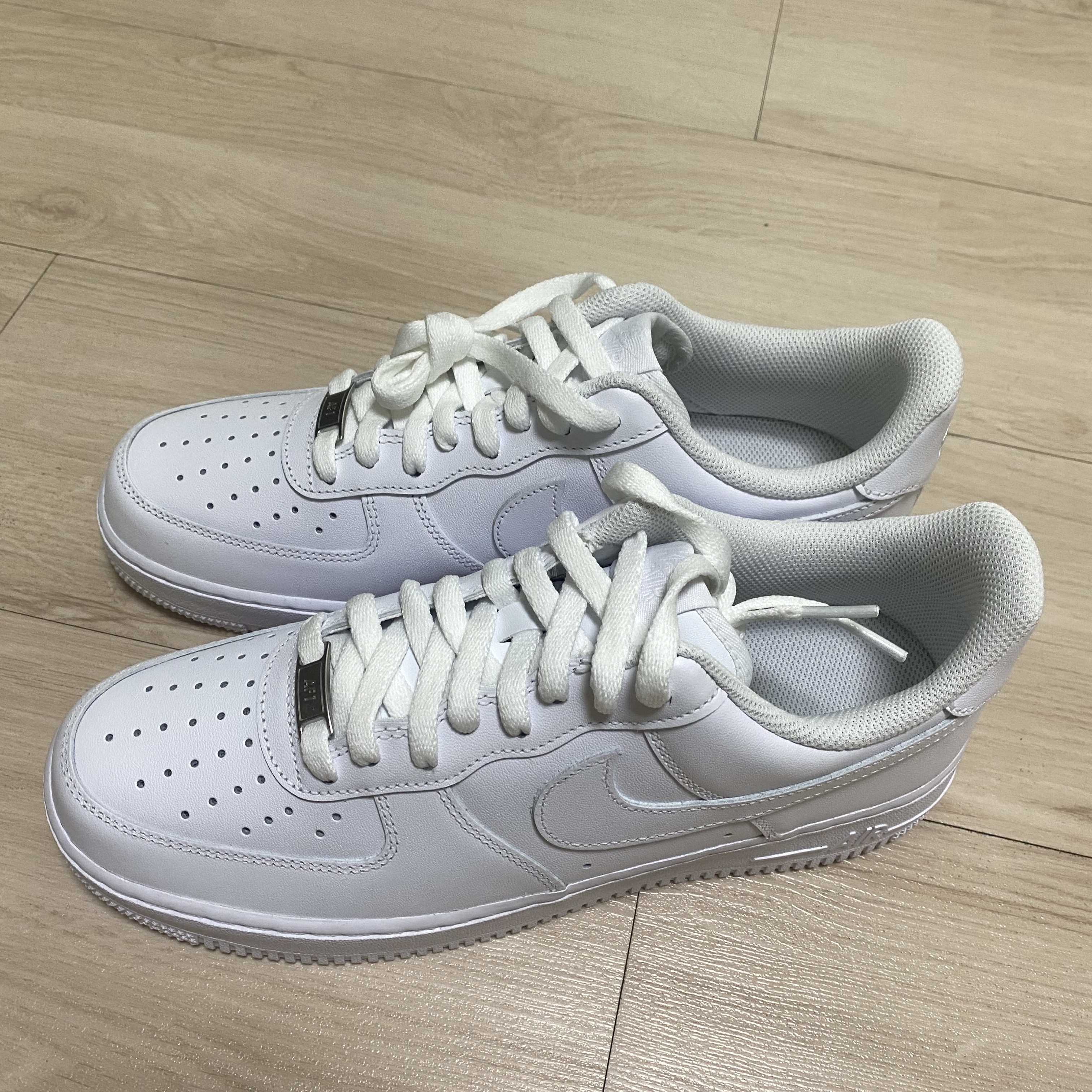 Nike Air Force 1 '07 Low White 착용 스타일