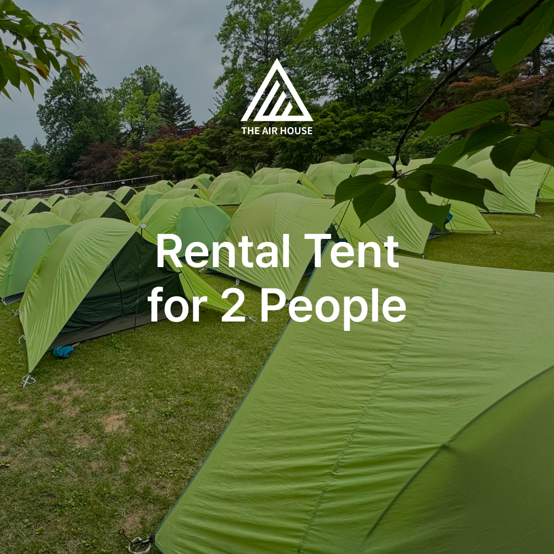 25TAHHC222 Rental Tent for 2 People