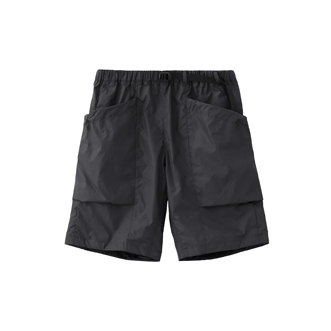 [OPEN YY] CRINKLED GATHER SHORTS★新作・25SS★韓国★ Original mesh color-blocking splicing shorts【s0000013319