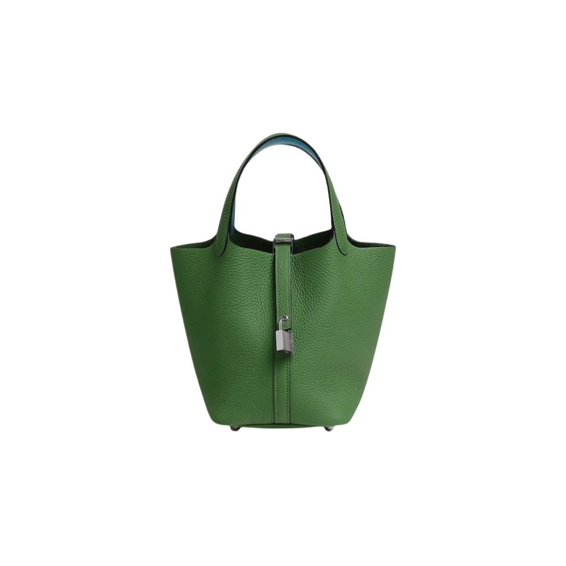 H069560CKBS Hermes Picotin Lock 18 Eclat bag Clemence Swift & Palladium Vert Yucca Celeste - 대표 이미지 #1