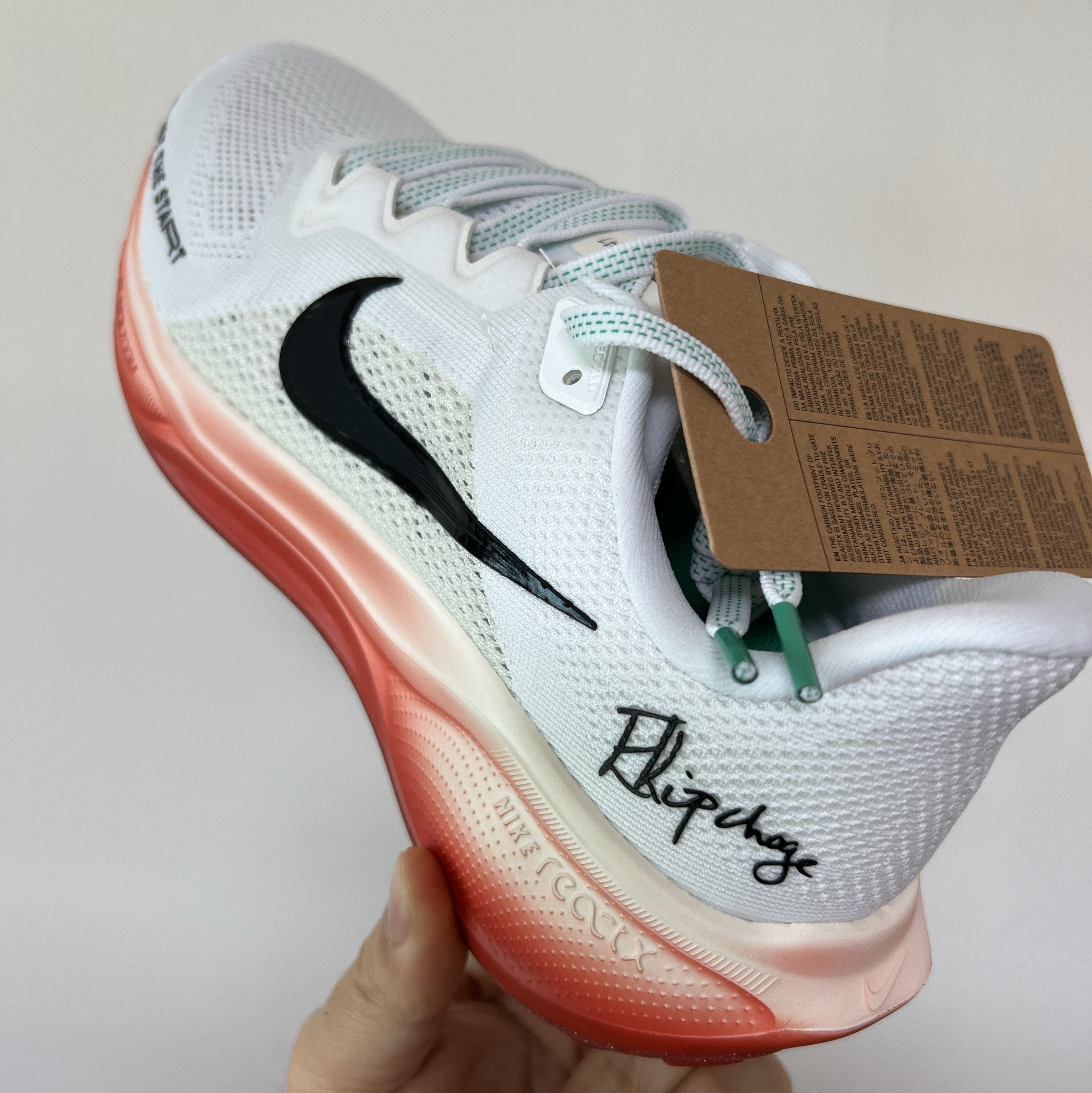 Nike Pegasus 41 Eliud Kipchoge 착용 스타일 - 2