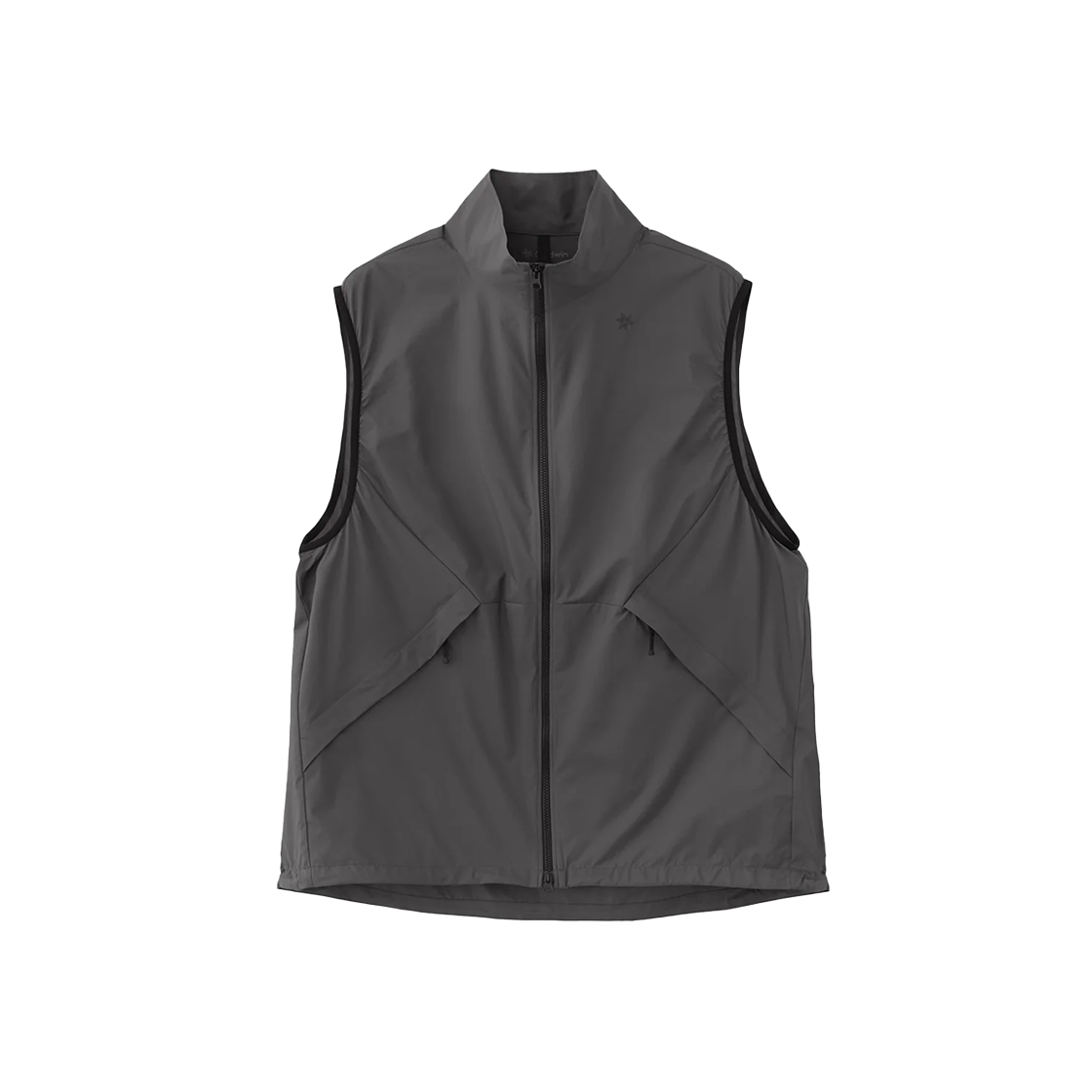 골드윈 퍼텍스 이퀼리브리엄 윈드 베스트 쉐도우 그레이 - 25SS(Goldwin Pertex Equilibrium Wind Vest Shadow Gray - 25SS)